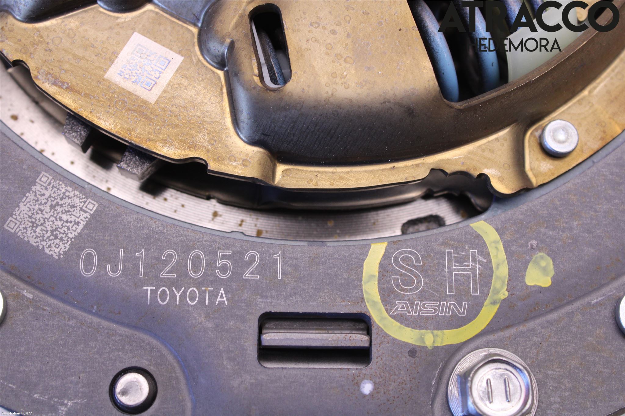 Toyota YARIS XP21 20- Svinghjul Automat