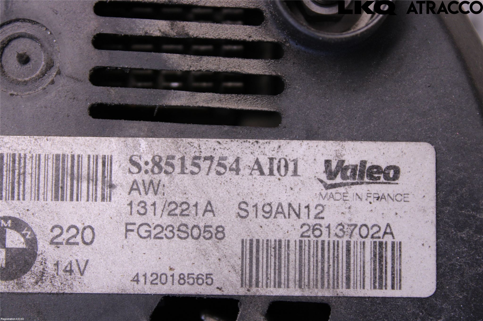 BMW 5 F10/F11/F18 09-17 Dynamo