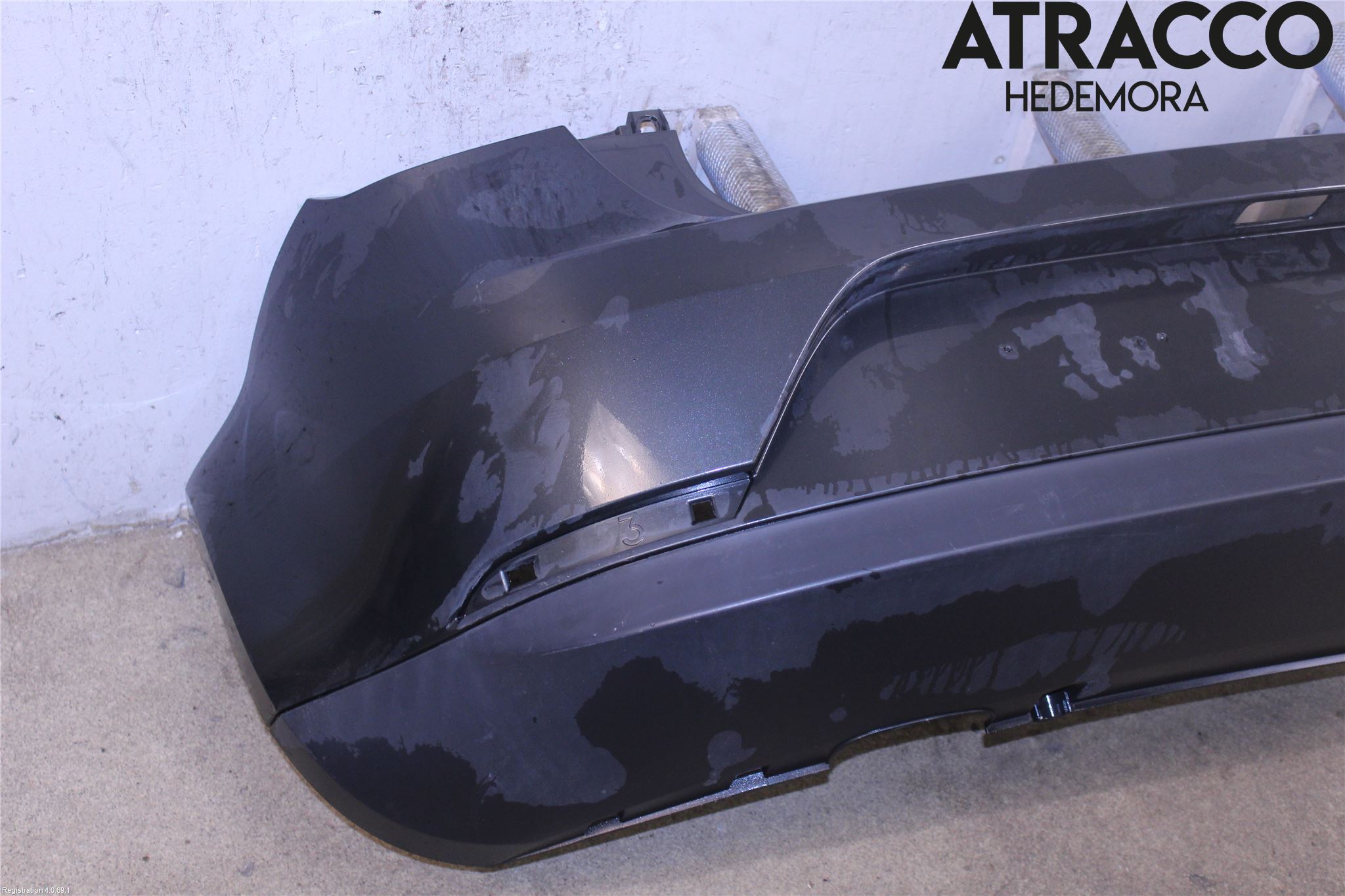 Seat IBIZA IV 08-16 Støtfanger Bak Overtrekk