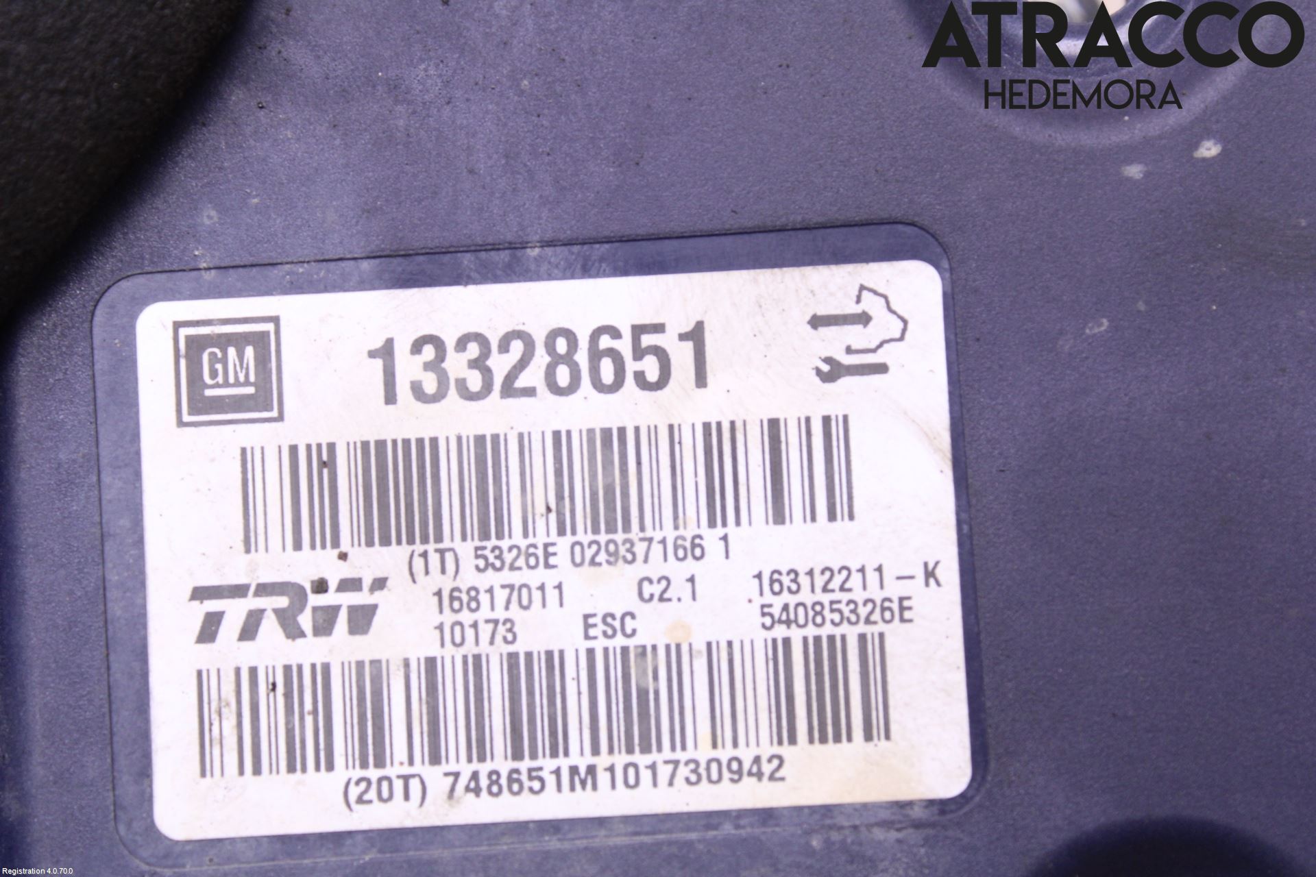 Saab 9-5 10-12 Abs Hydraulikkaggregat