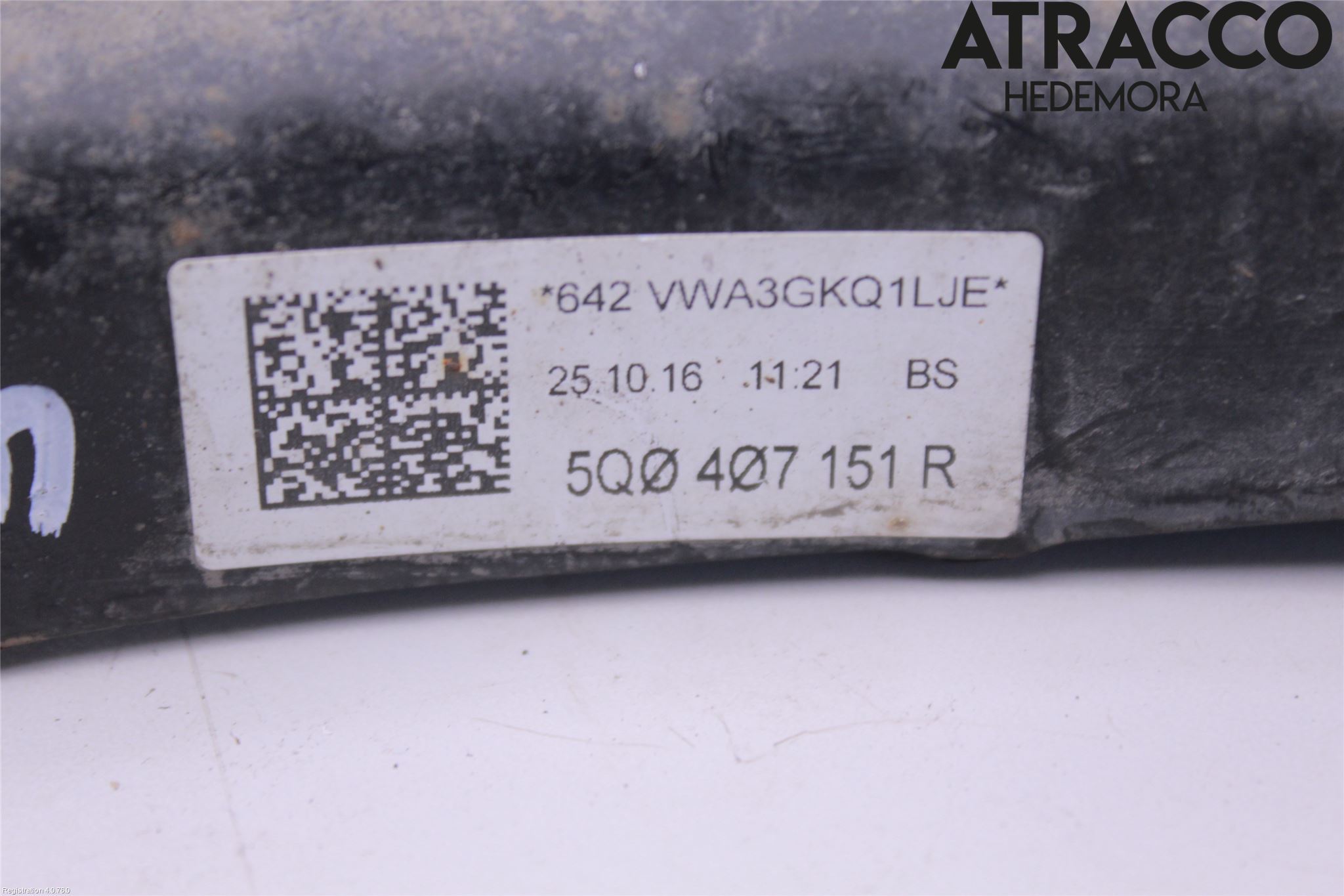 Volkswagen VW GOLF / E-GOLF VII 13-20 Bærearm Foran Venstre Nedre