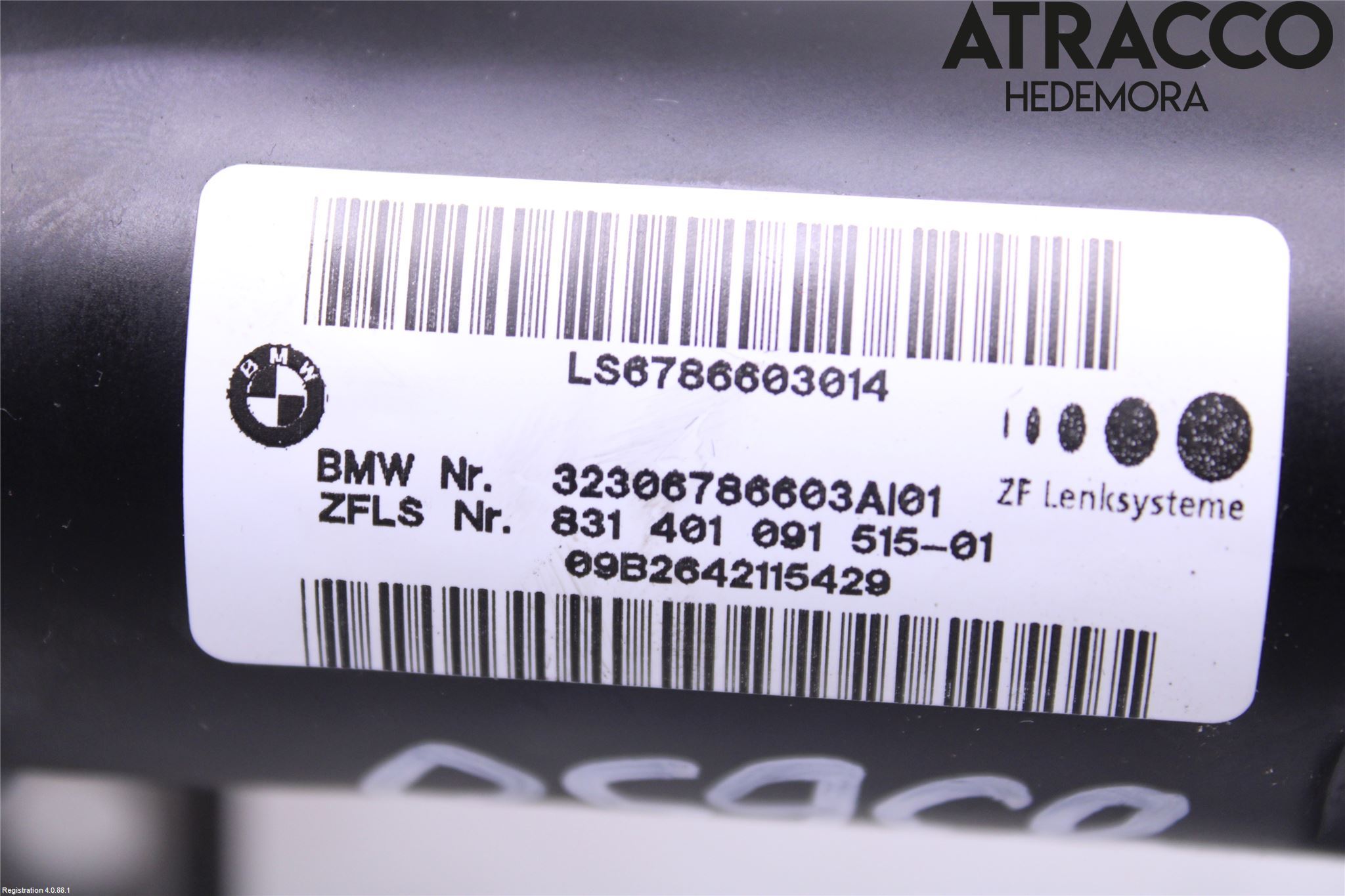 BMW X5 E70 07-13 Rattakselaggregat Justerbart
