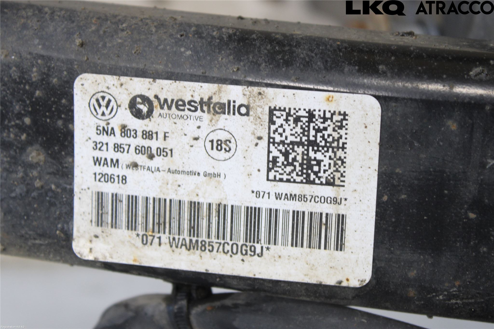 Volkswagen VW TIGUAN 16-24 Tilhengerfeste