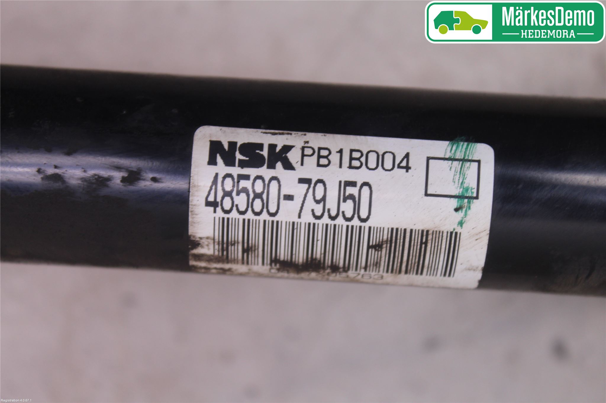 Suzuki SX4 06-09 Servo Snekke - Tannstang