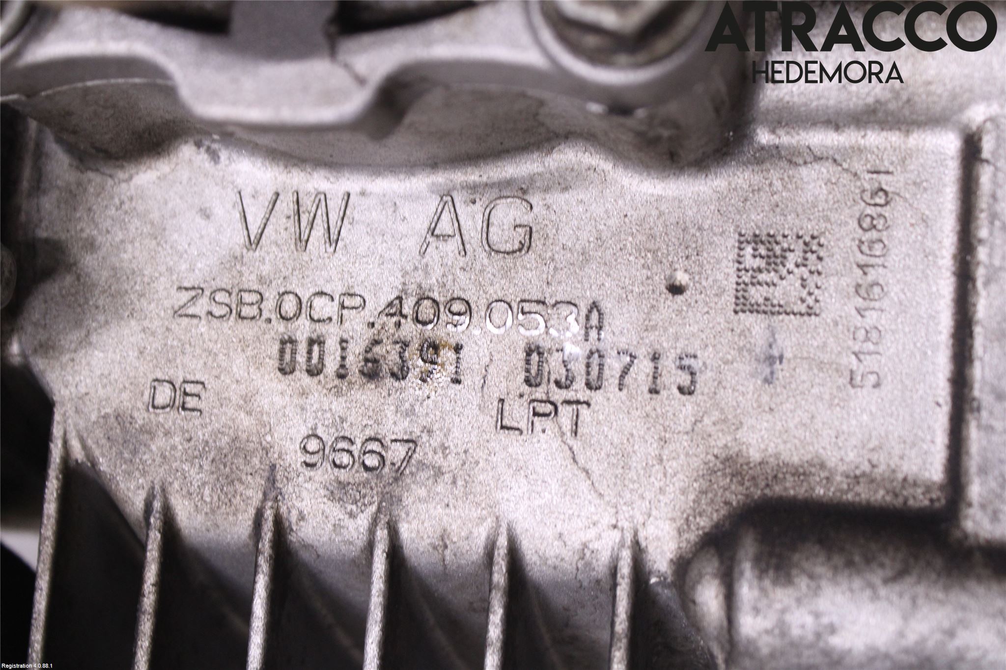Volkswagen VW PASSAT 15-19 Gearkasse Fordelingskasse