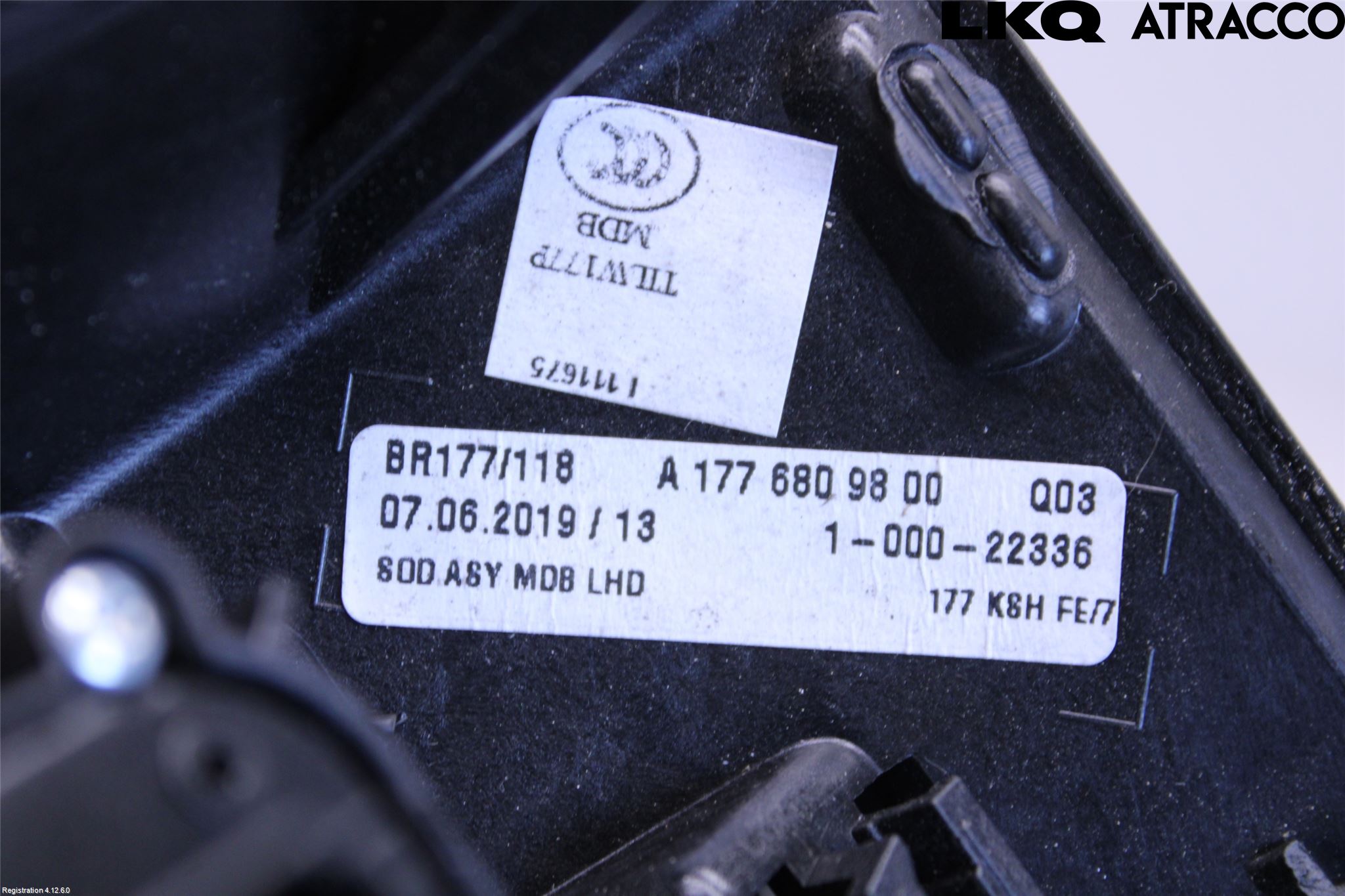 Mercedes-Benz MB A-KLASS (W177) 18- Dashbord Kanal - Dyse