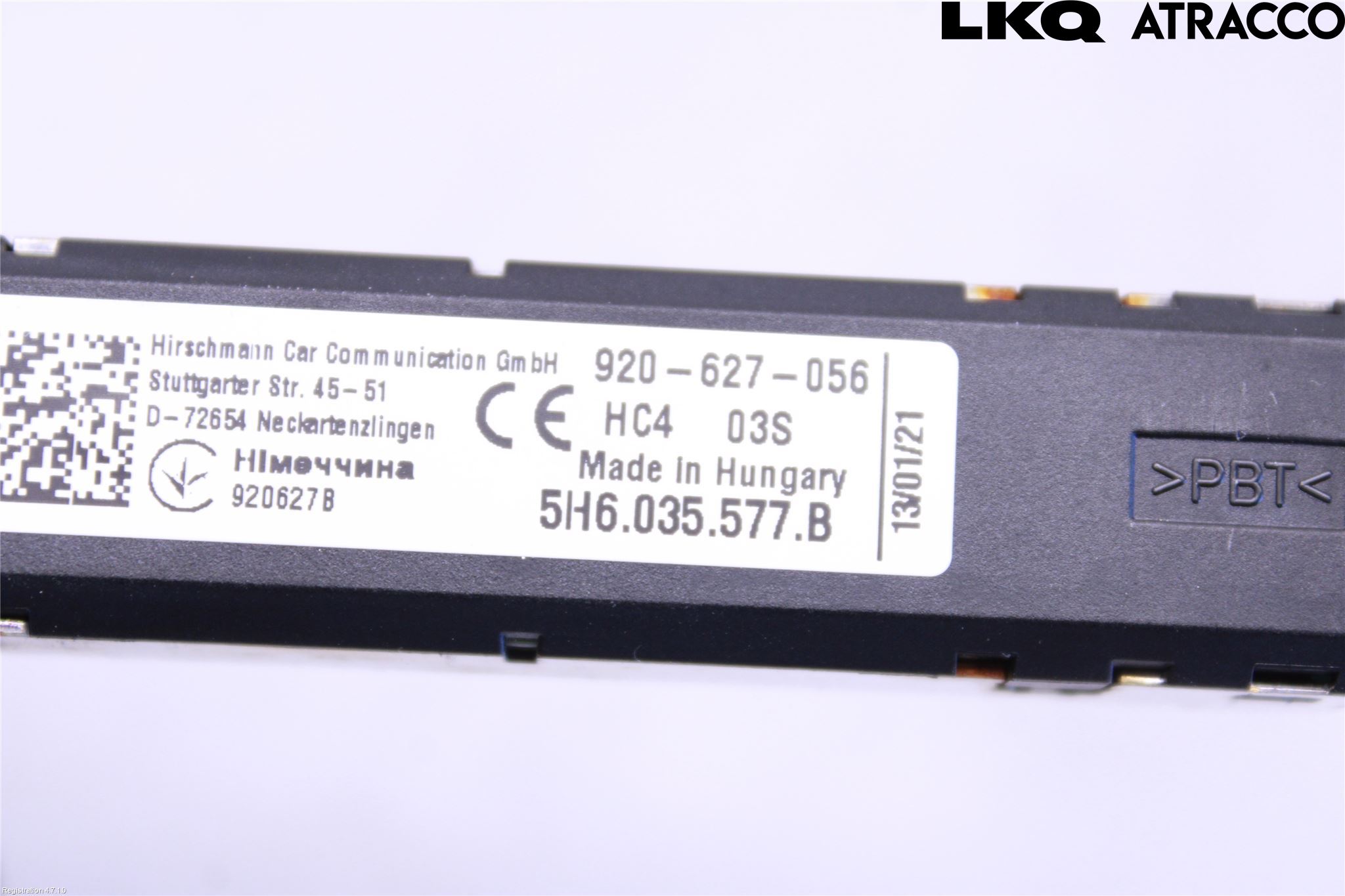 Volkswagen VW GOLF / E-GOLF VIII 20- Stereo Antenneforsterker