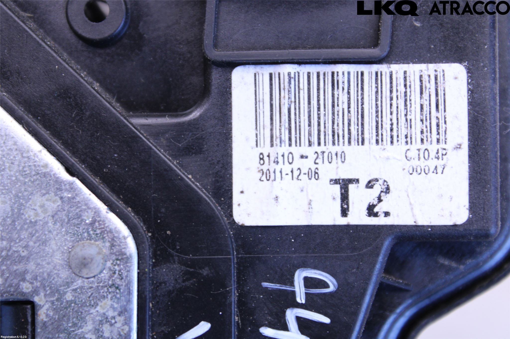 Kia OPTIMA 00-15 Dørlås - Låsekasse