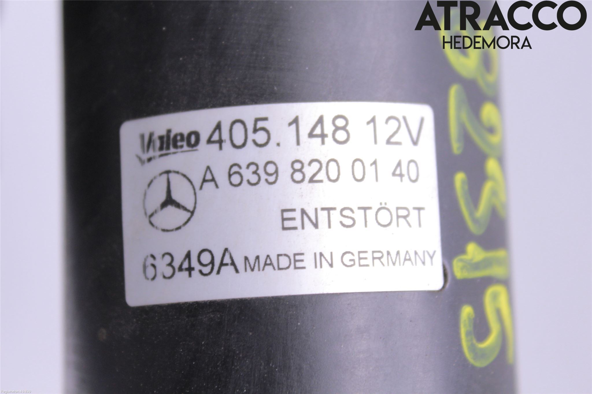 Mercedes-Benz MB VITO/VIANO (W639) 04-14 Viskermotor Frontrute