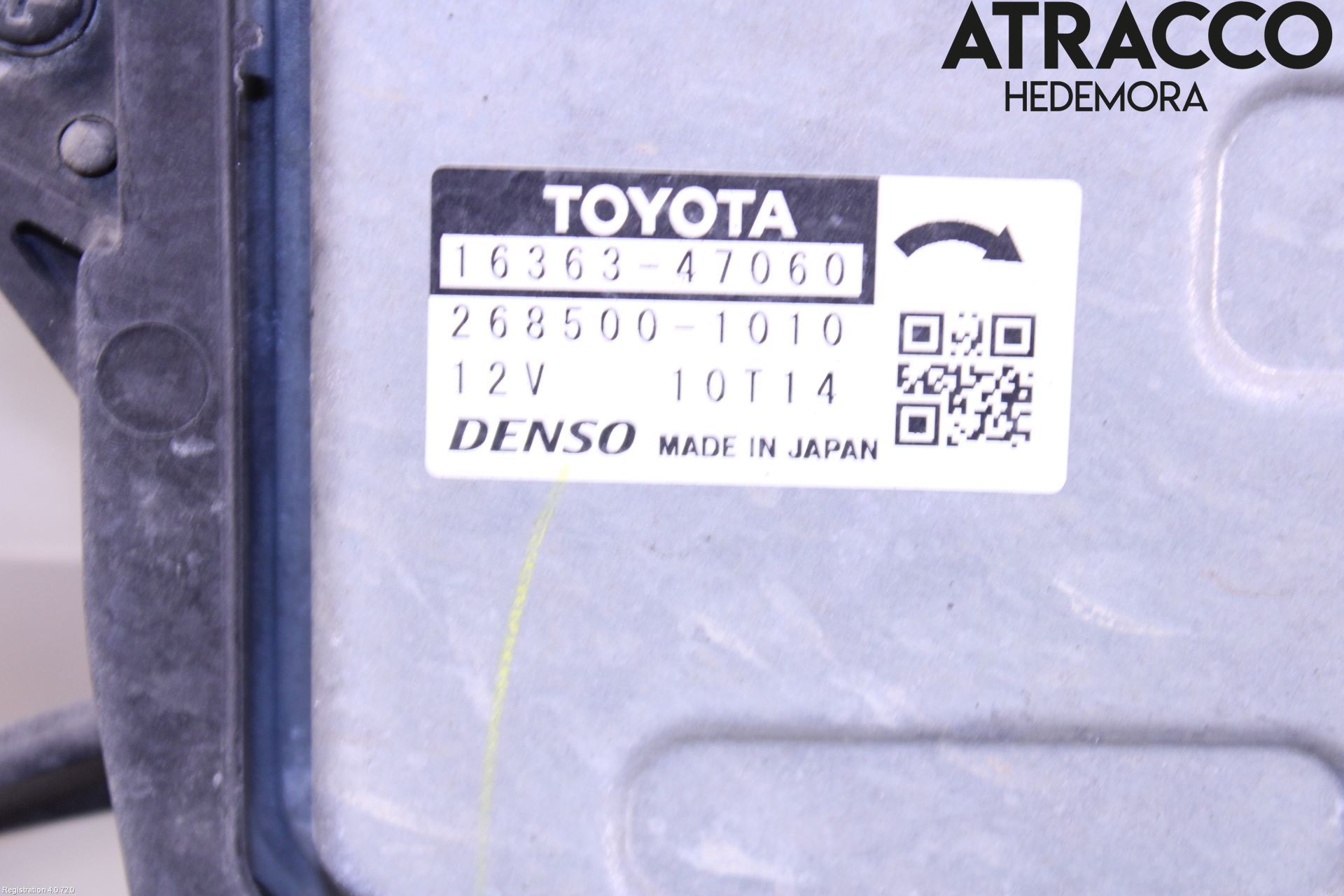 Toyota C-HR 16-23 Kjølevifte Elektrisk