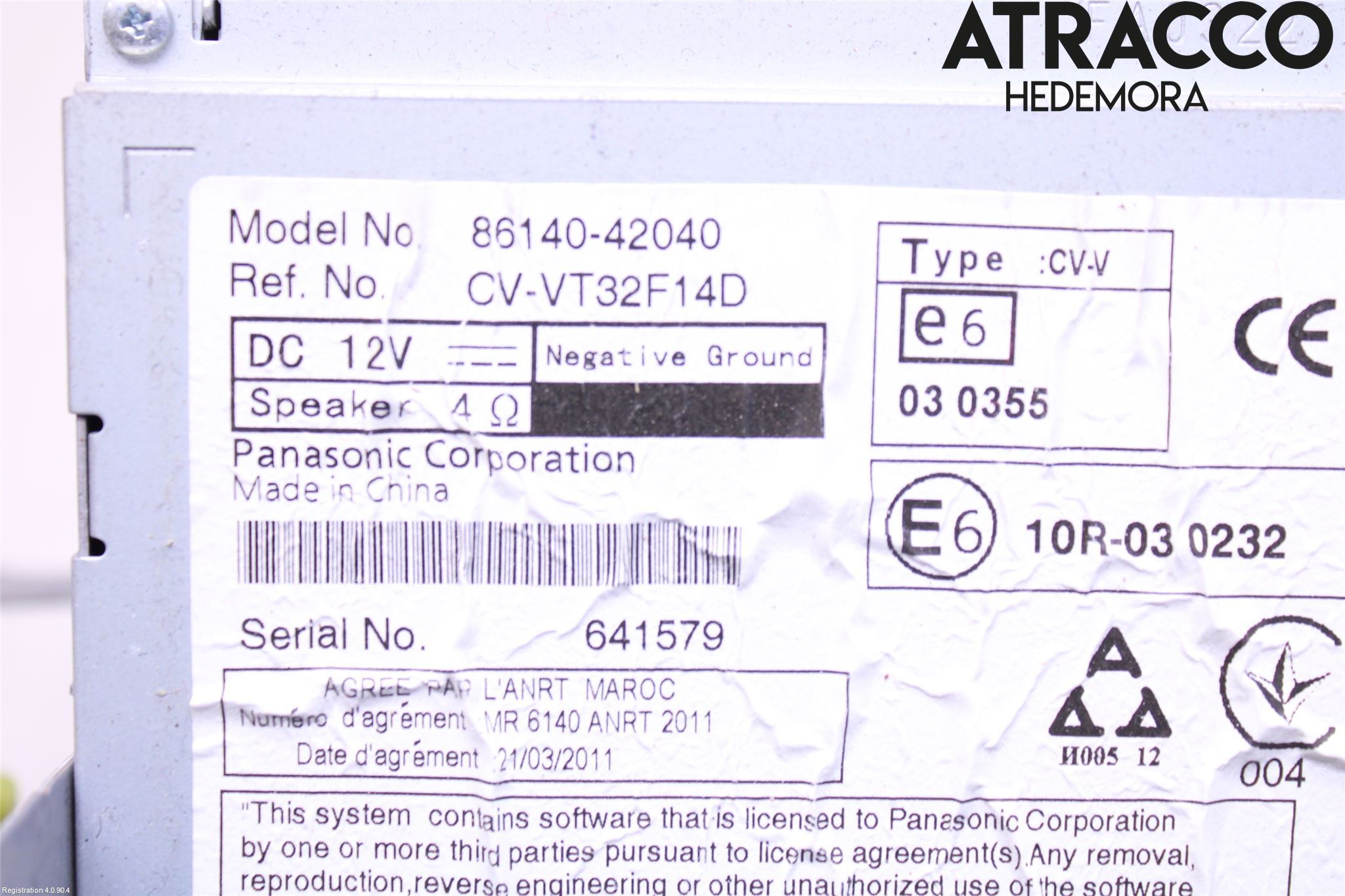 Toyota RAV4 13-18 Stereo Radio Med Cd