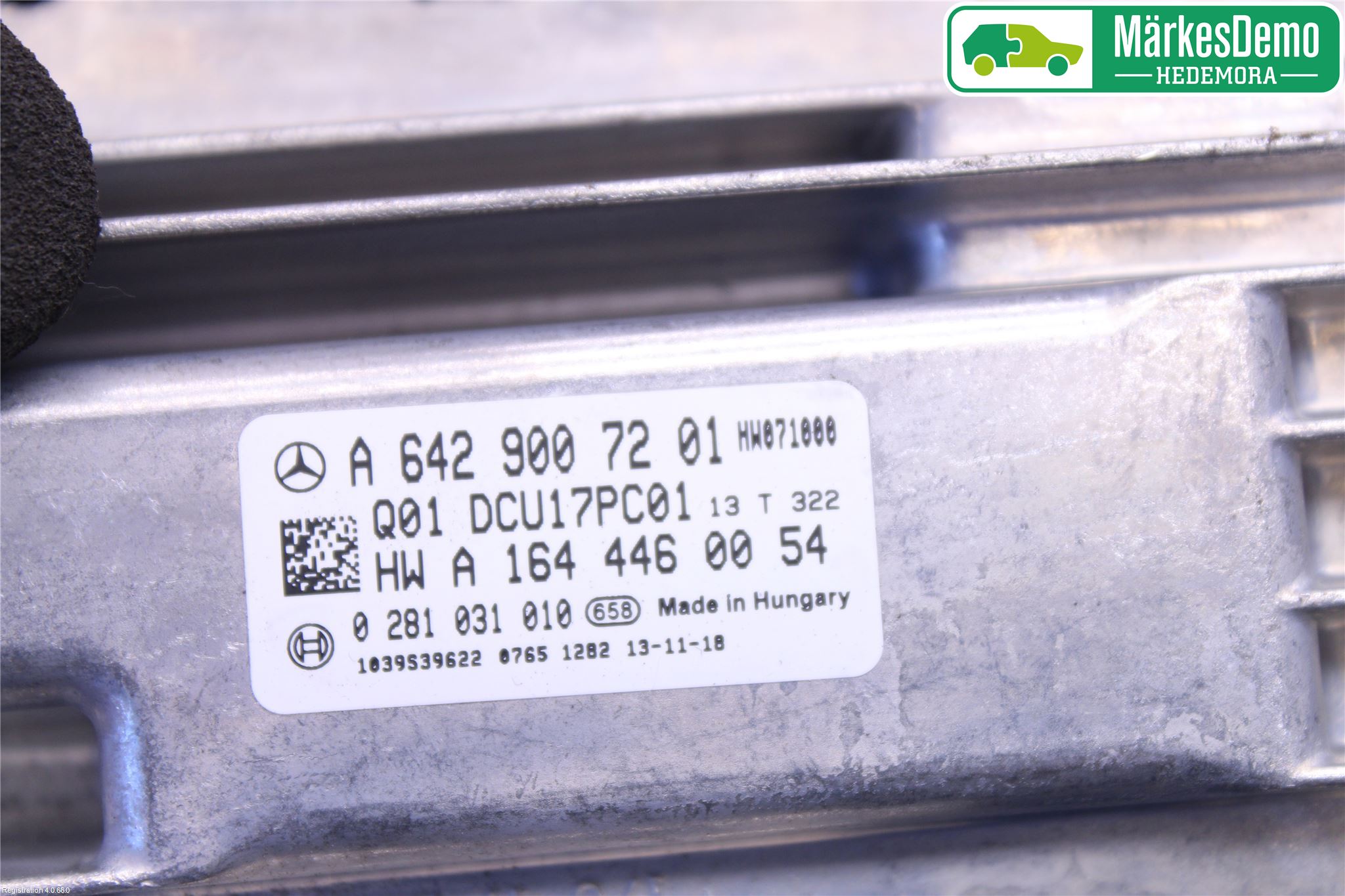 Mercedes-Benz MB GL/GLS-KLASS (X166) 12-19 Styreenhet Eksosrensing