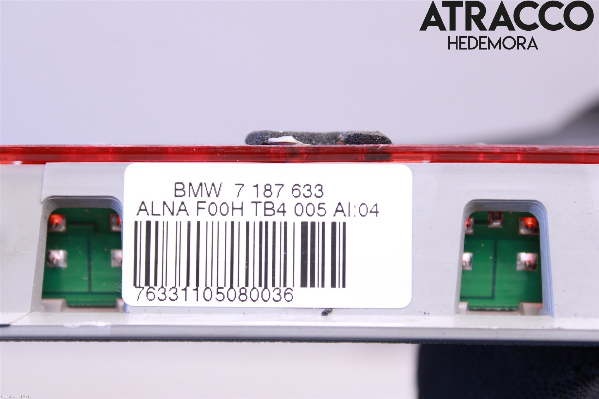 BMW X6 E71/E72   08-14 Bremselys Bakrute