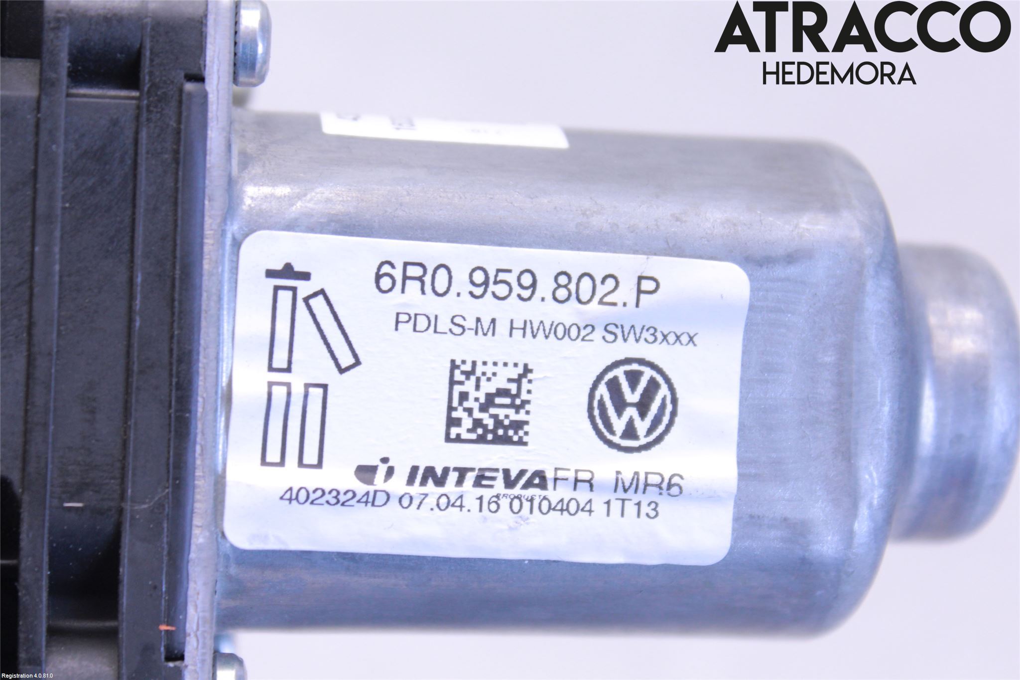 Volkswagen VW AMAROK 2H 10-22 Vindusheis El Komp