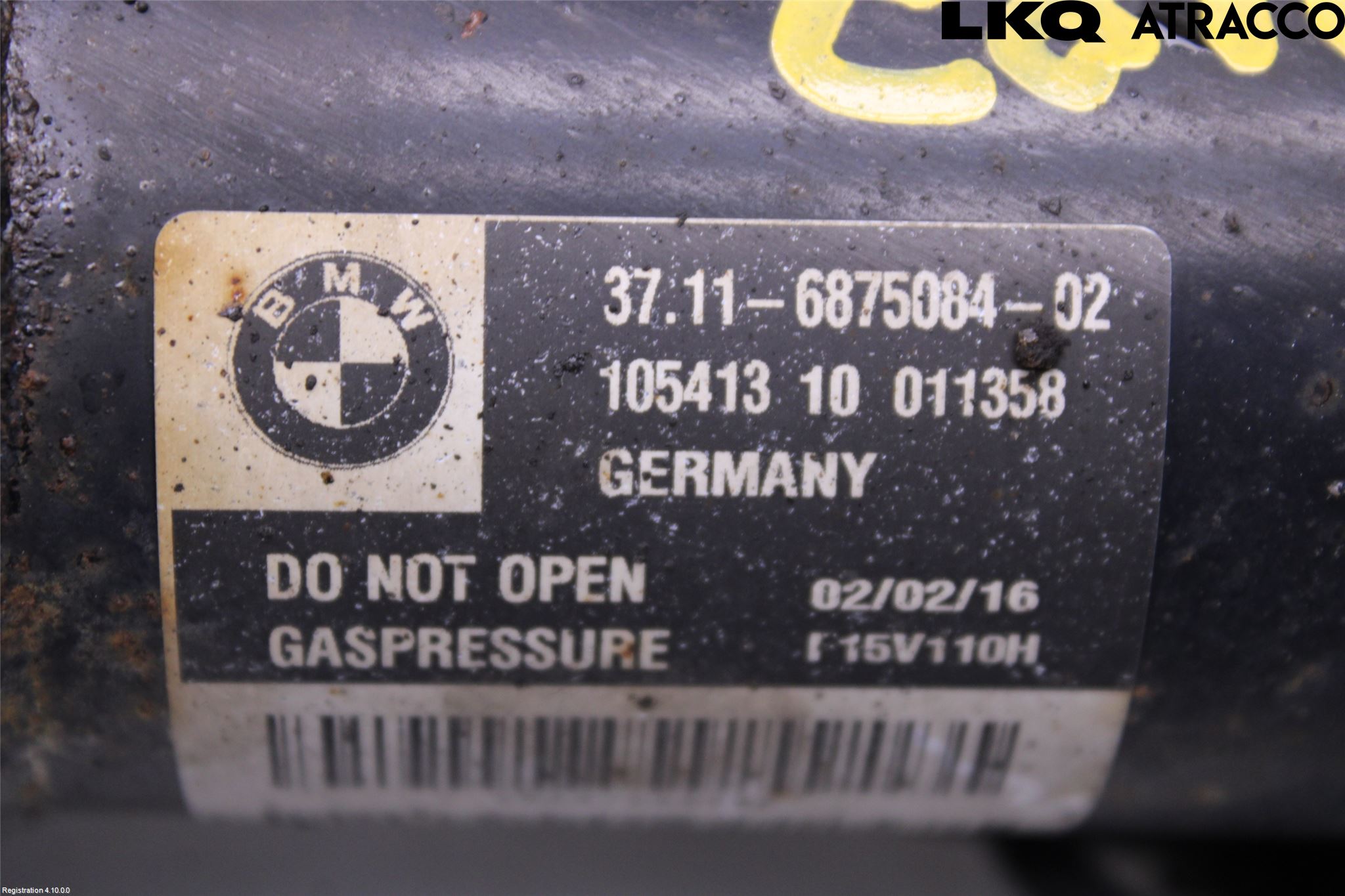BMW X6 F16 14-19 Fjærbein Foran Høyre