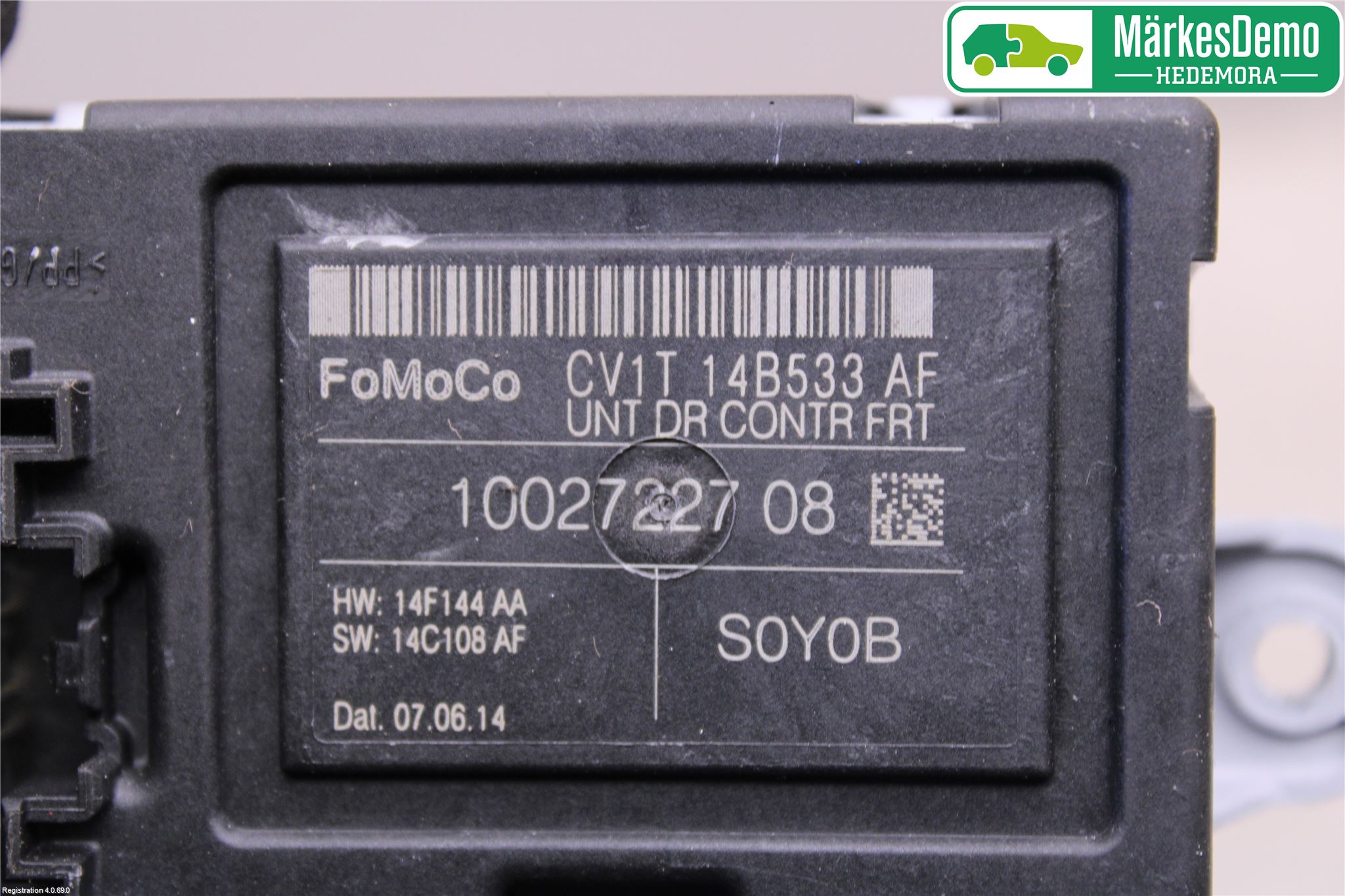 Ford FIESTA 13-17 Styreenhet Dør