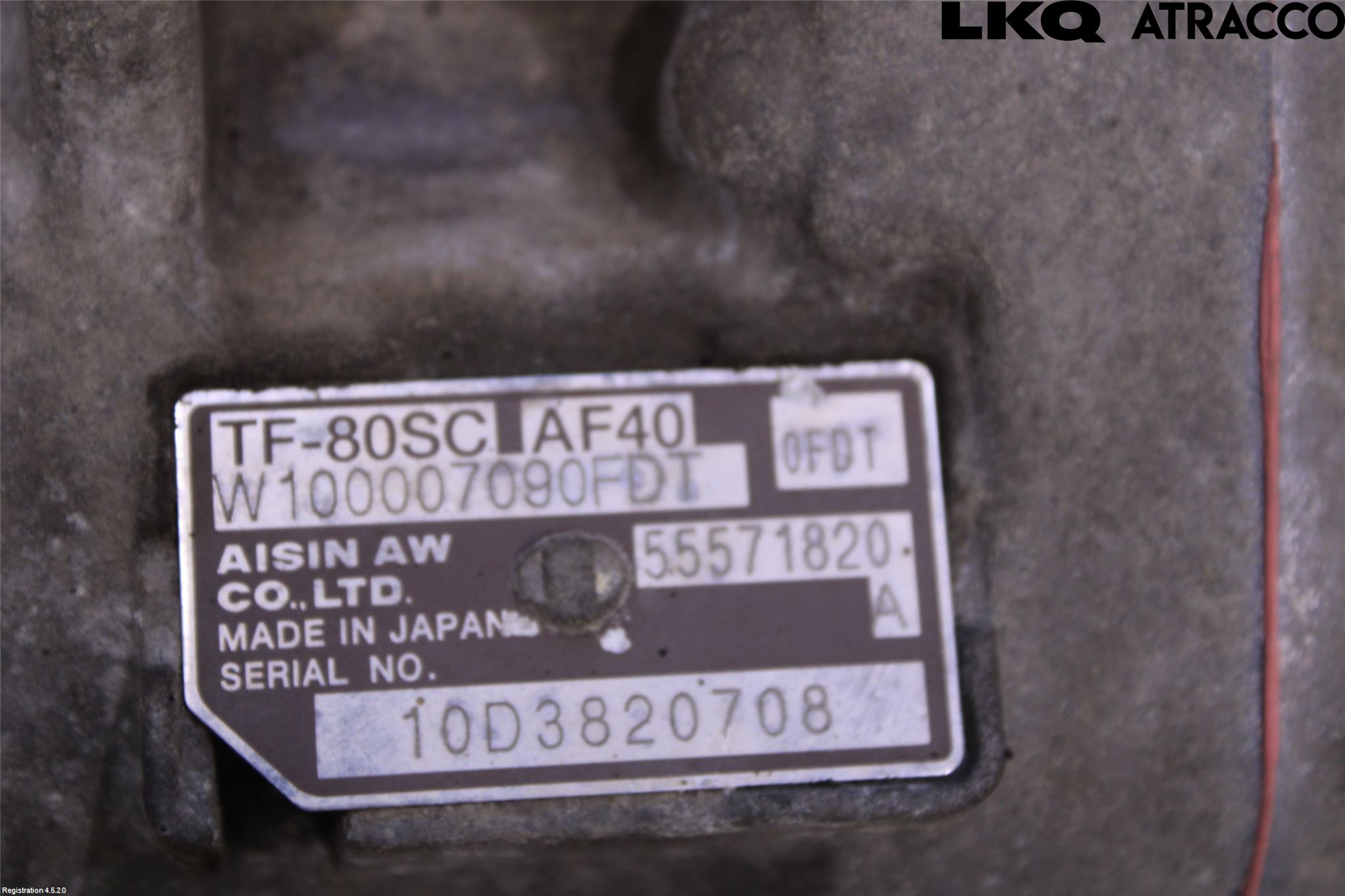 Saab 9-5 10-12 Gearkasse Automat