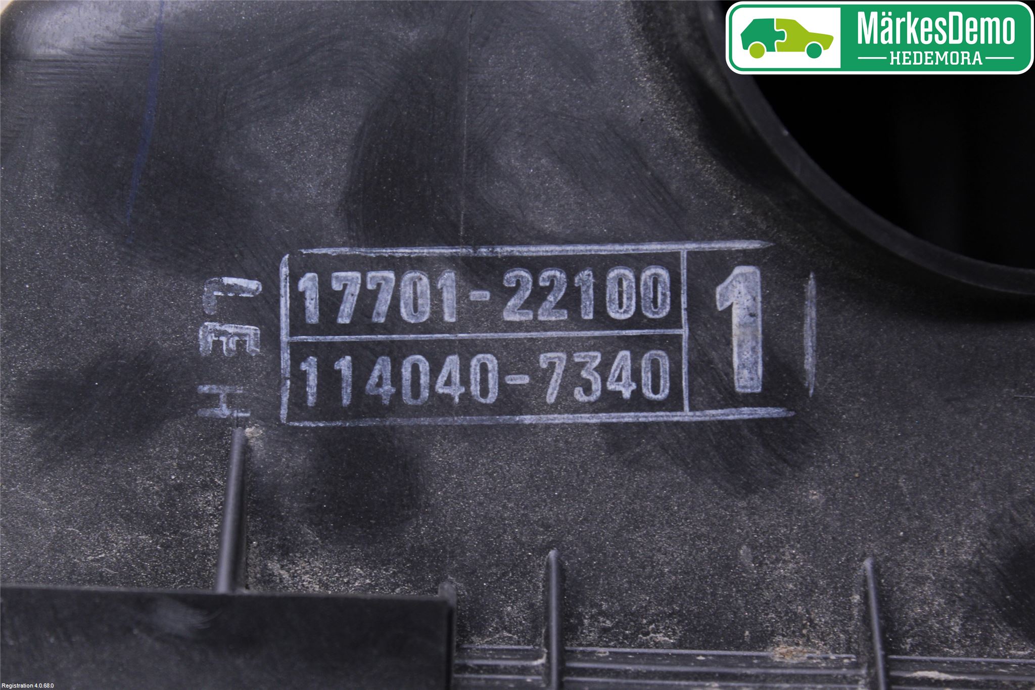 Toyota COROLLA 02-07 Luftfilter Boks