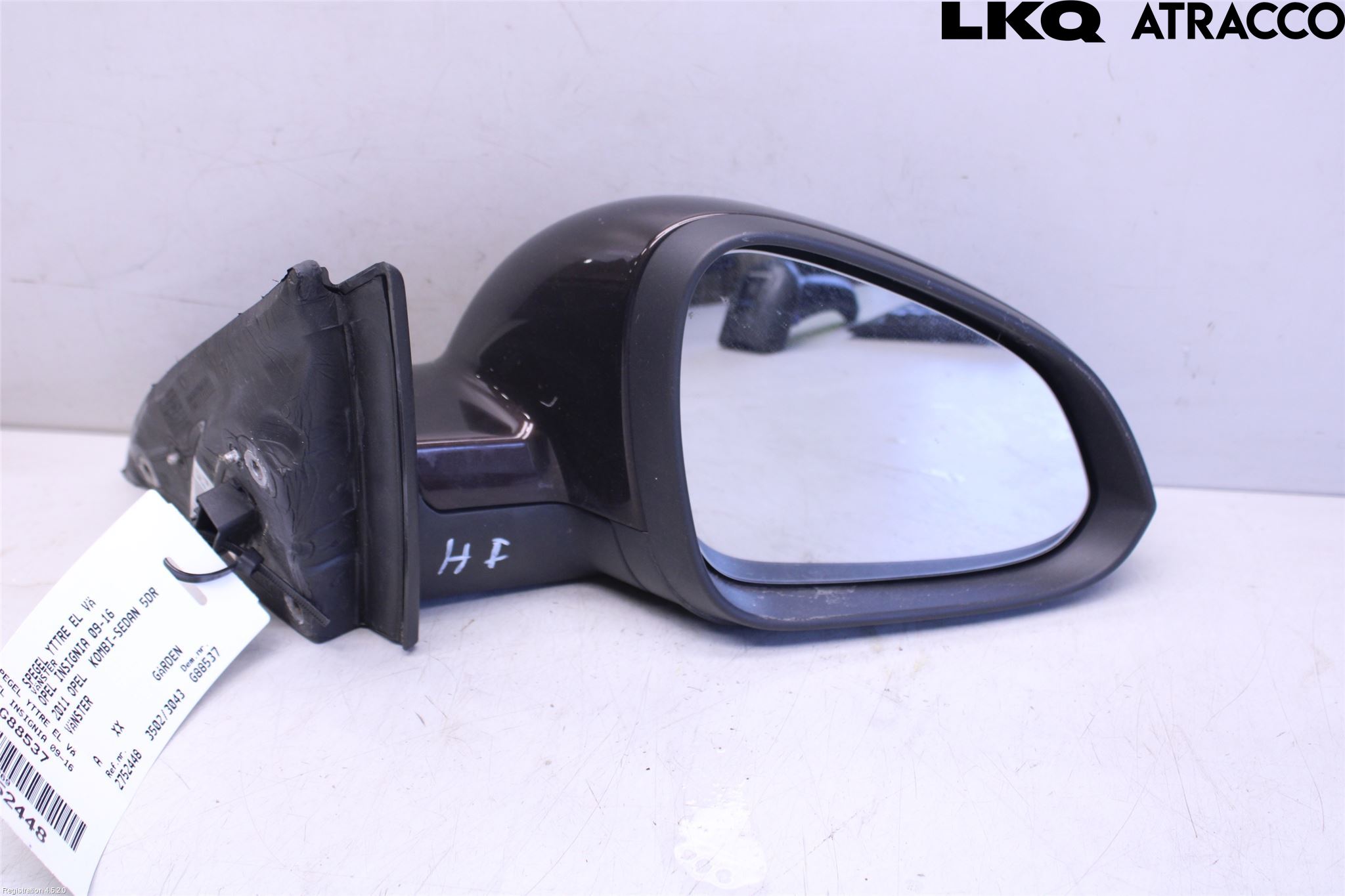Opel INSIGNIA 09-16 Speil V M-El Justering