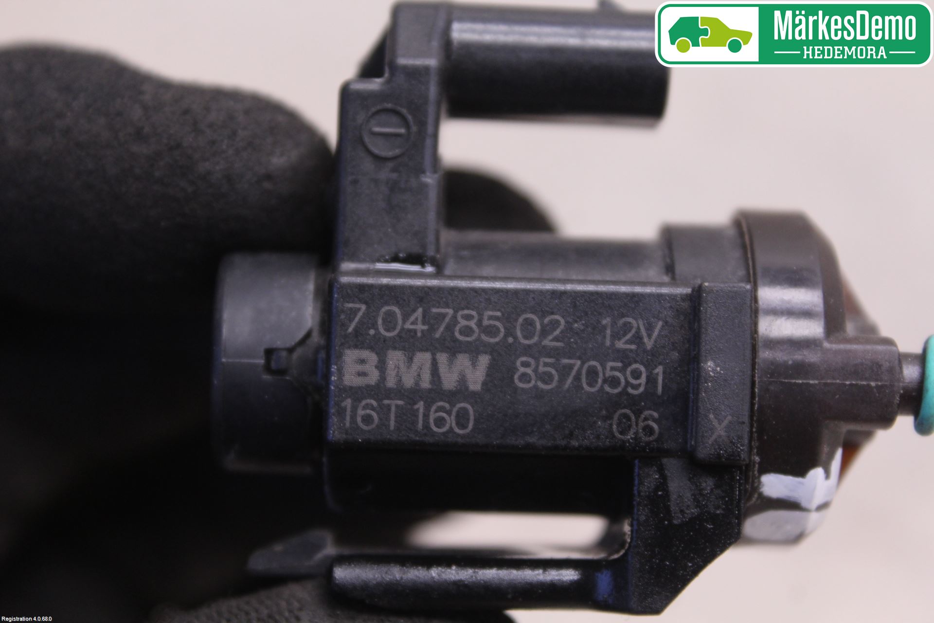 BMW 3 GT F34 13-19 Vacuumventil