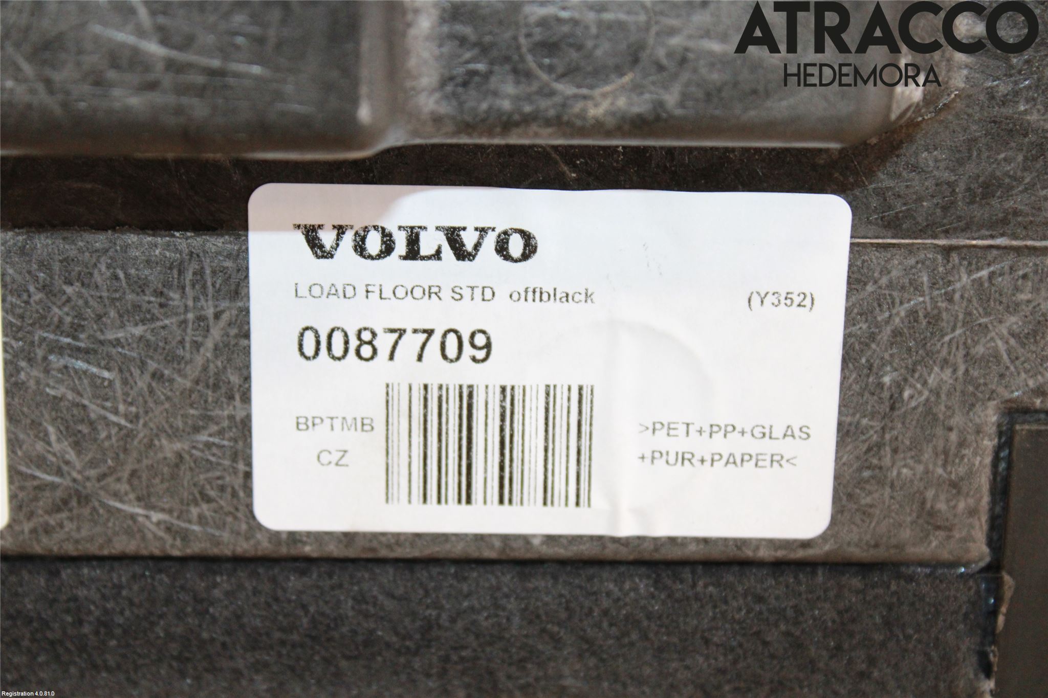 Volvo V60 CROSS COUNTRY 16-18 Innr Bagasjeromkledsel