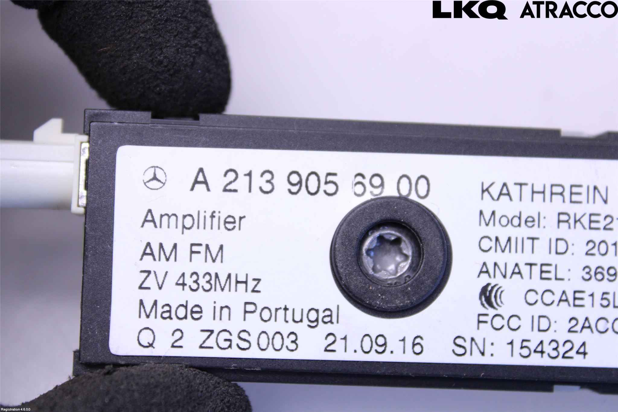 Mercedes-Benz MB E-KLASS (W213) 16-23 Stereo Antenneforsterker