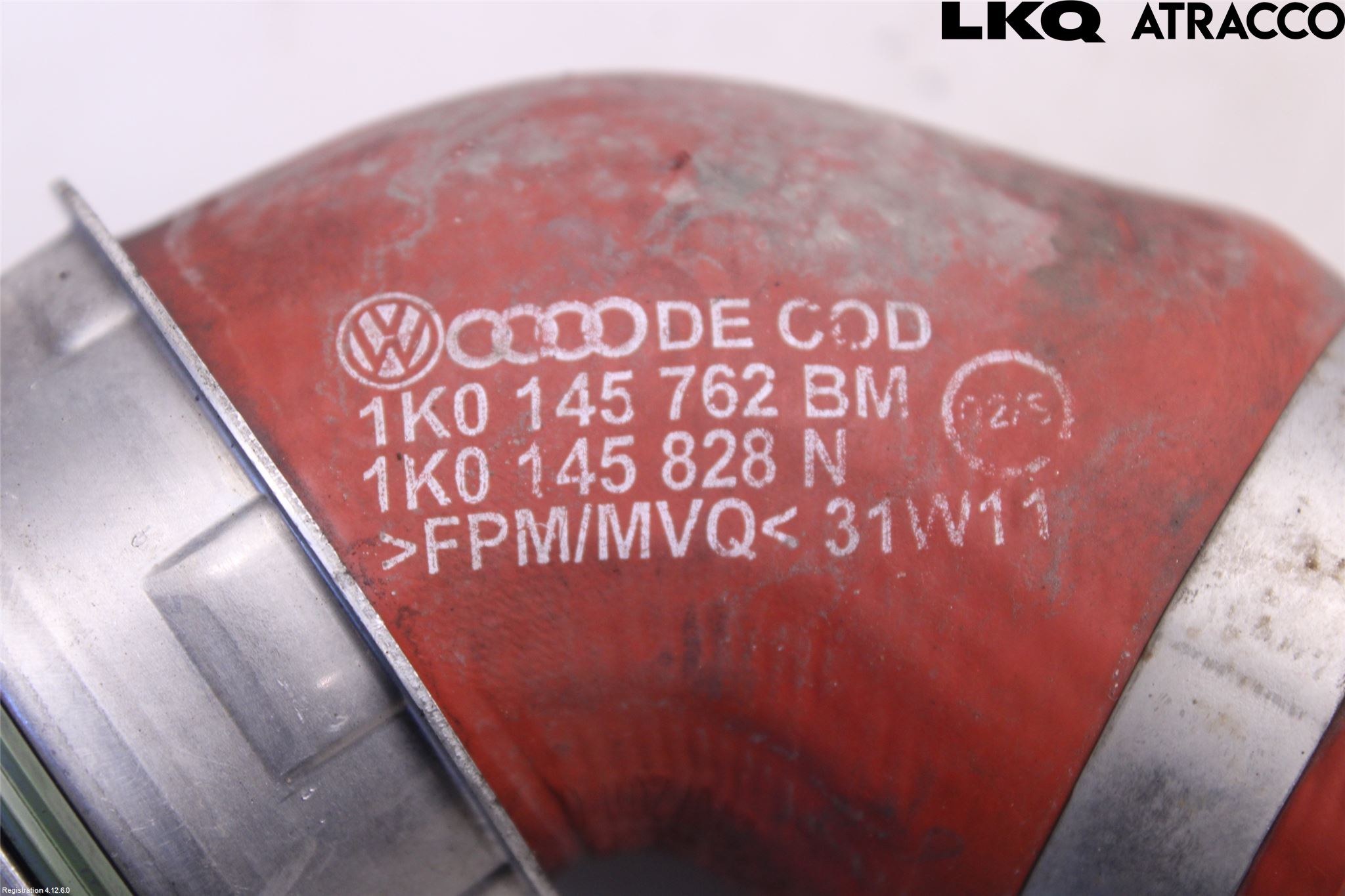 Volkswagen VW GOLF VI 09-13 Intercooler Rør-Slange