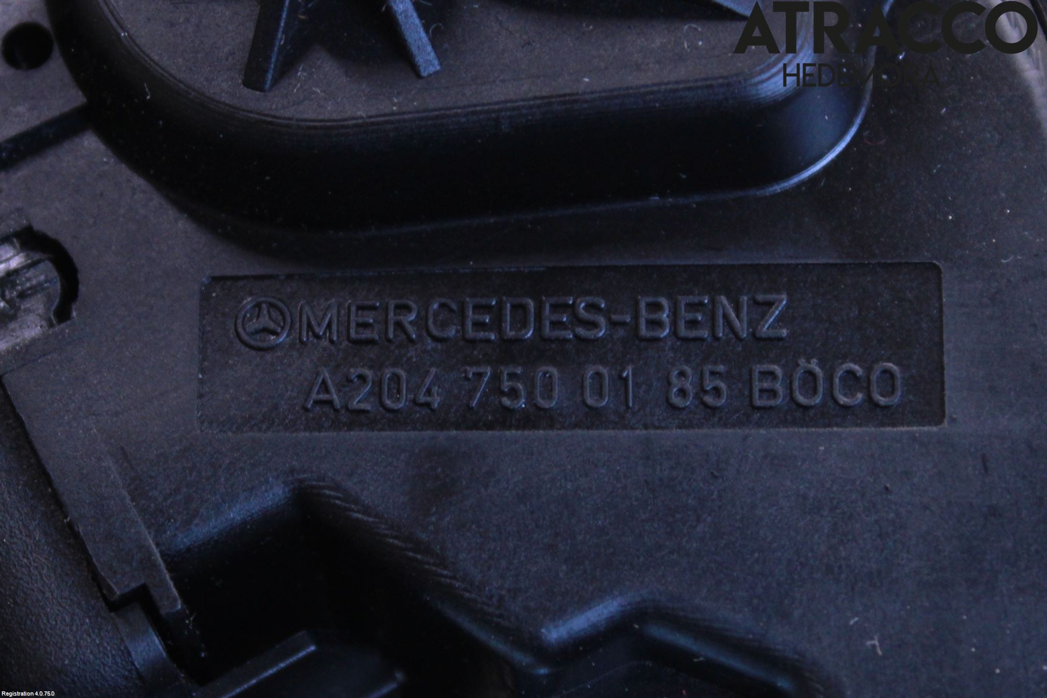 Mercedes-Benz MB E-KLASS (W212) 09-16 Bakluke-Lokk Låsekasse