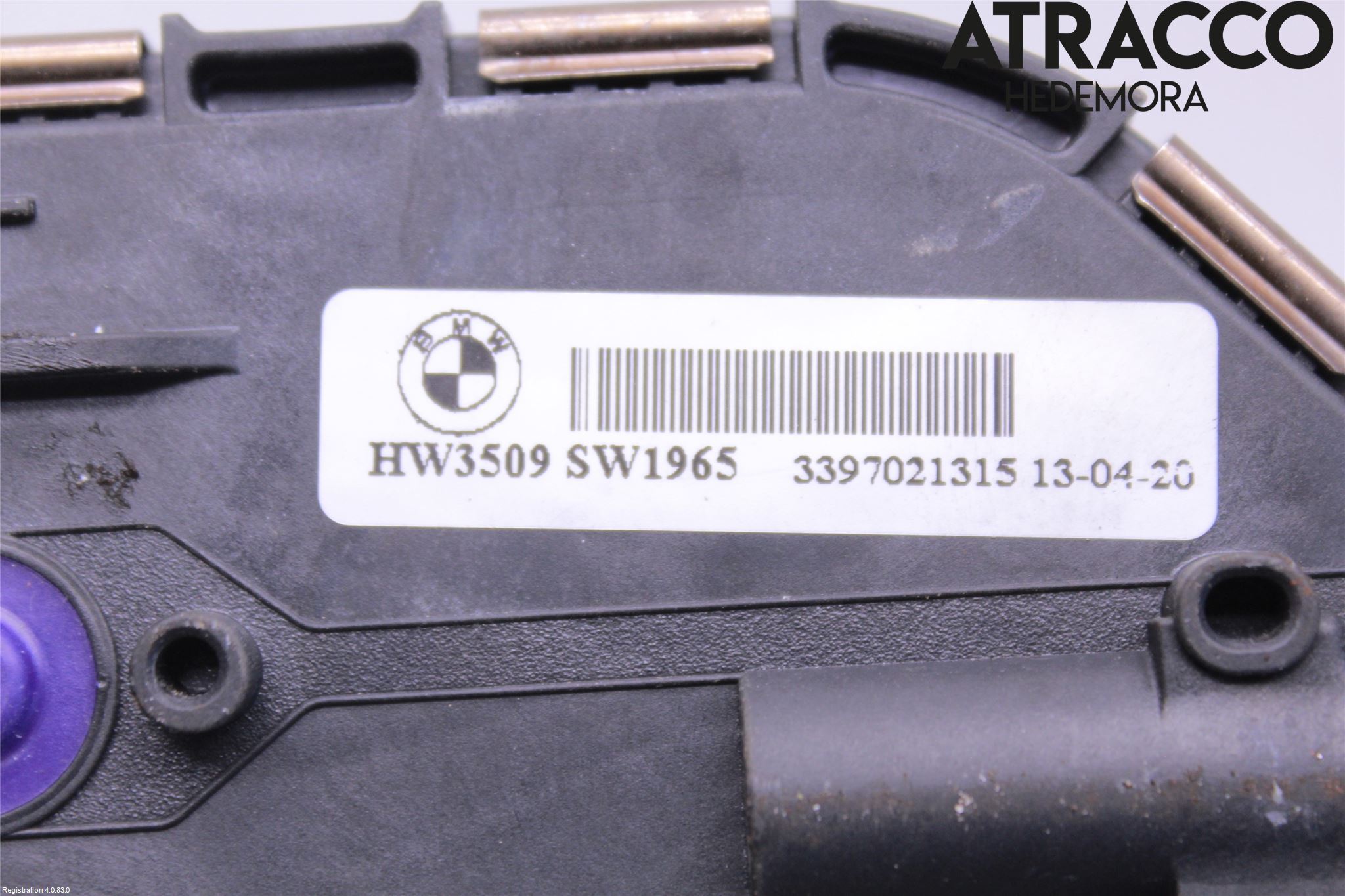 BMW X3 F25 10-17 Viskermotor Frontrute