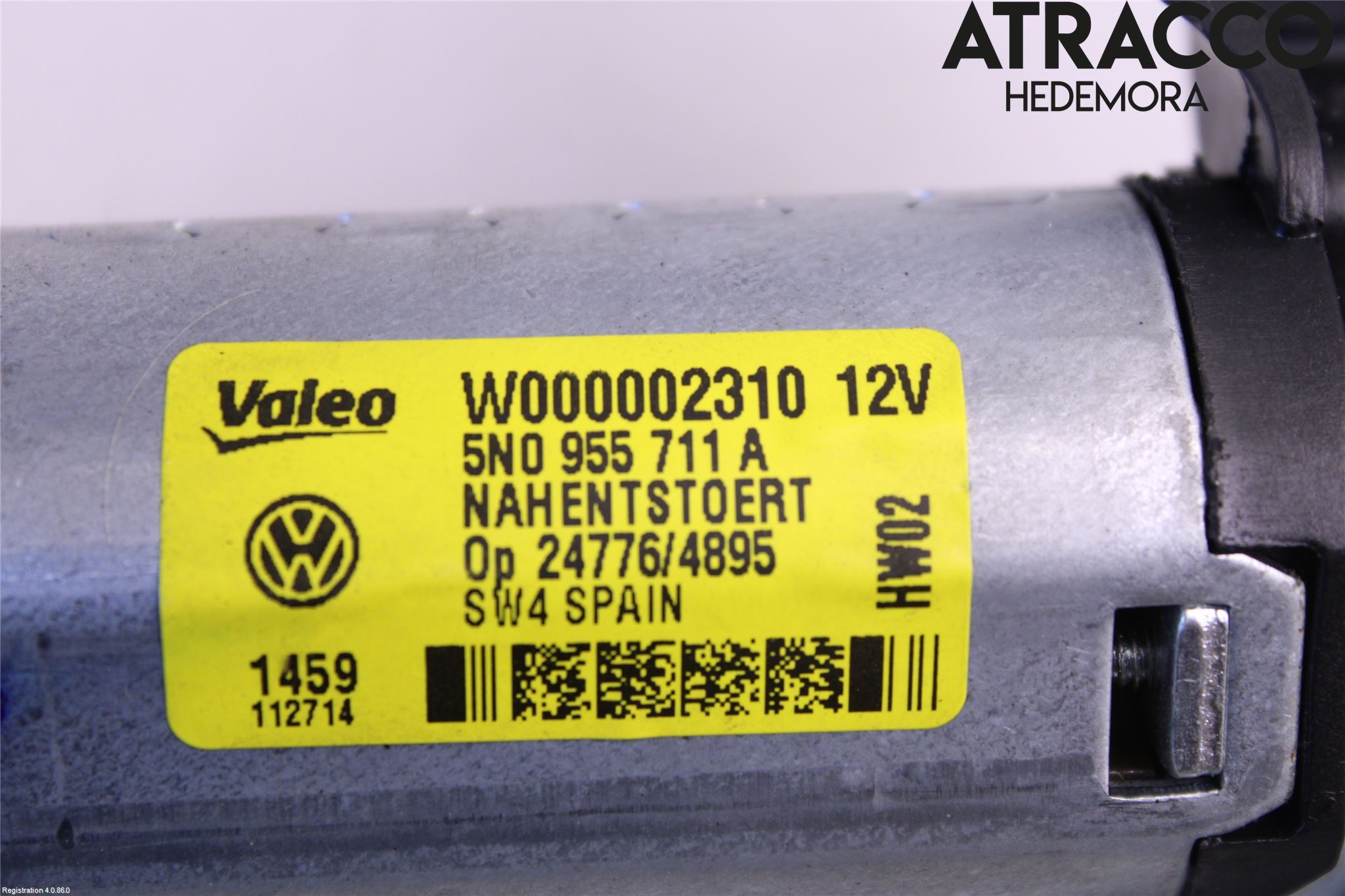 Volkswagen VW TIGUAN 07-16 Viskermotor Bakluke