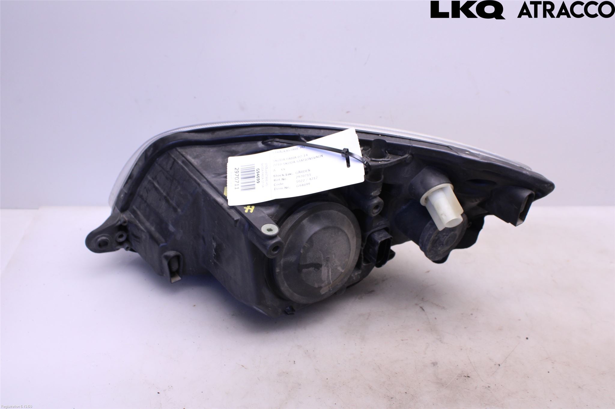 Skoda FABIA 07-14 Frontlykt Høyre