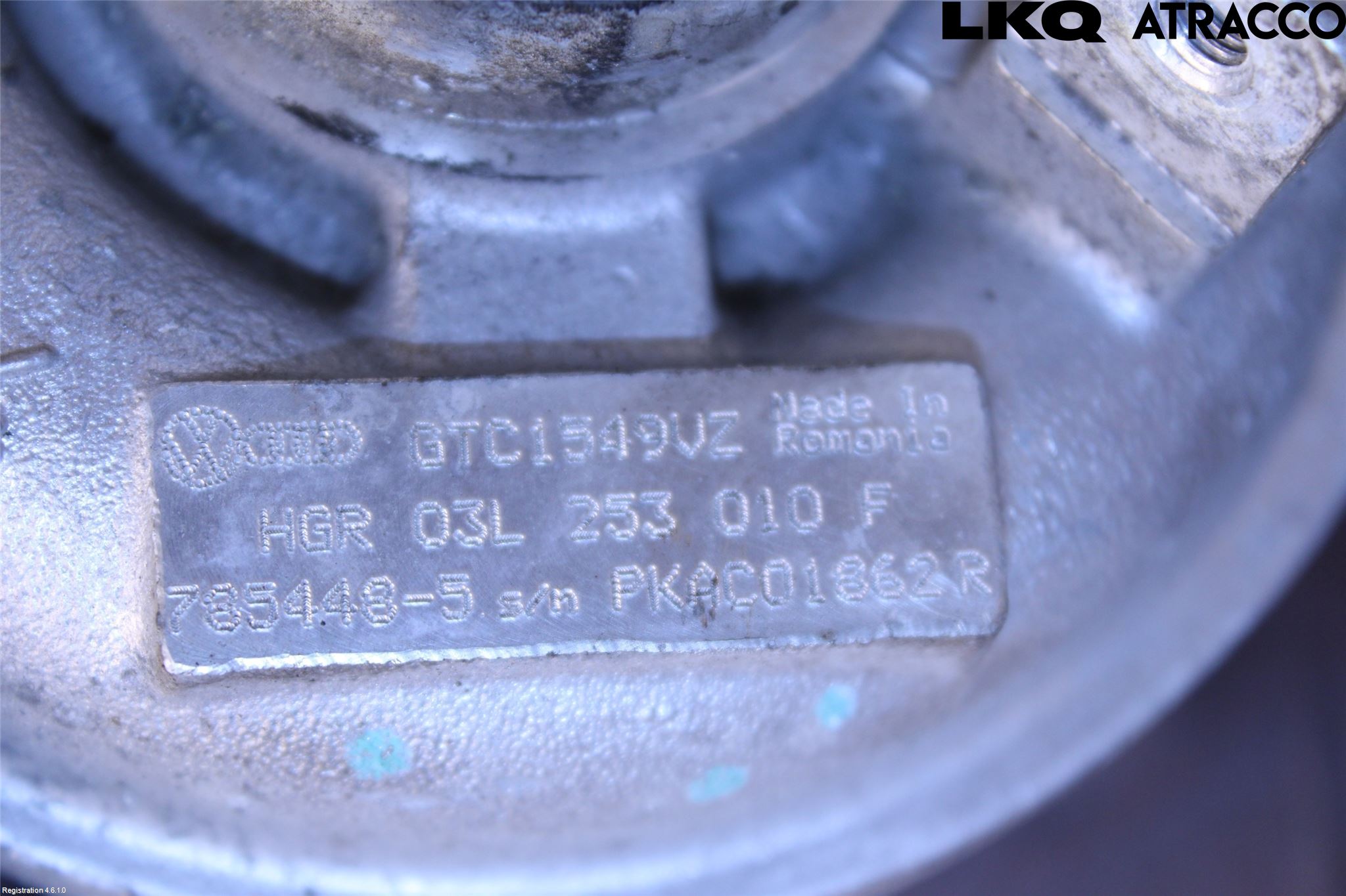 Volkswagen VW PASSAT 11-14 Turboaggregat