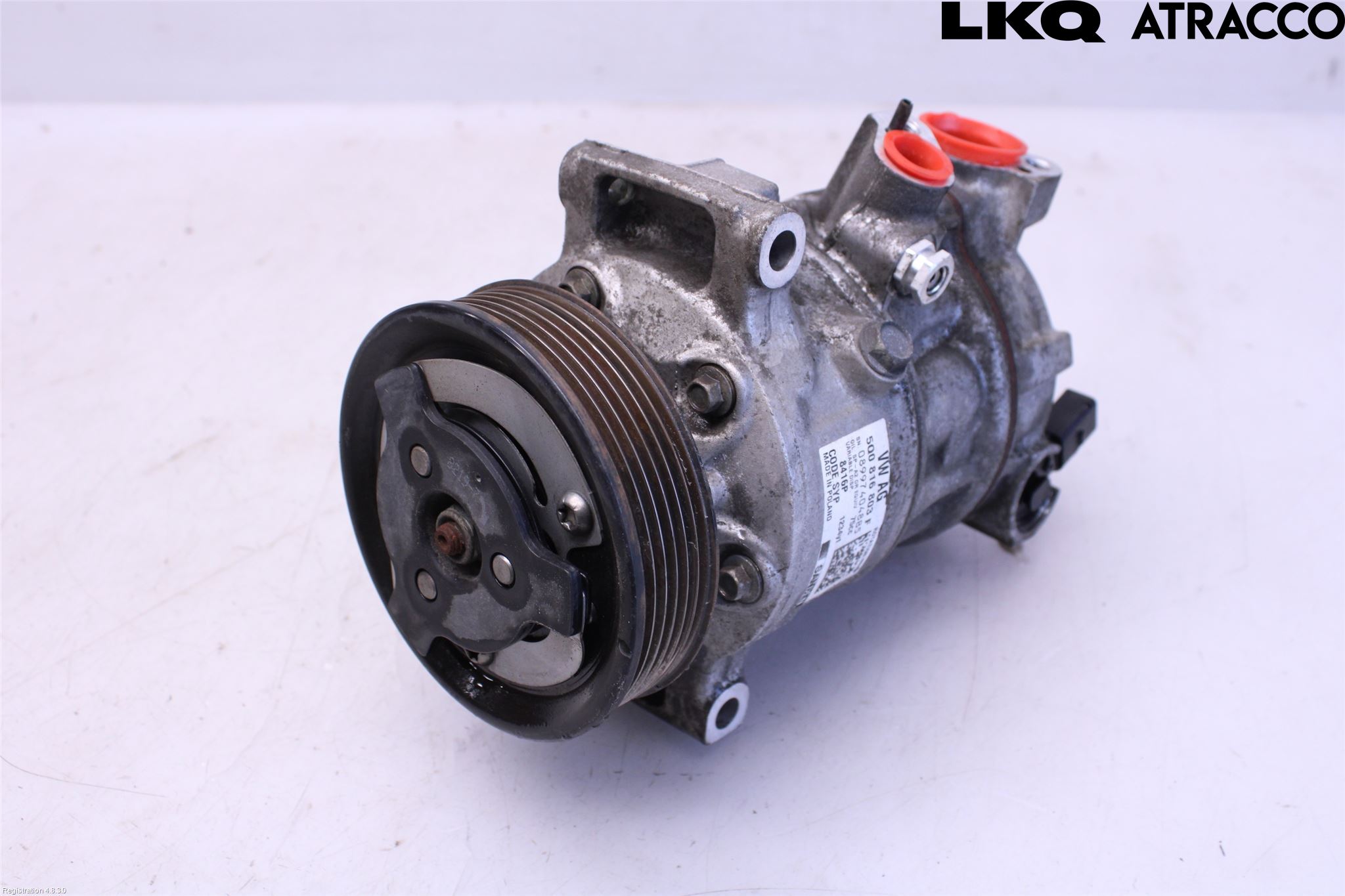 Volkswagen VW GOLF / E-GOLF VII 13-20 Varme Ac Kompressor