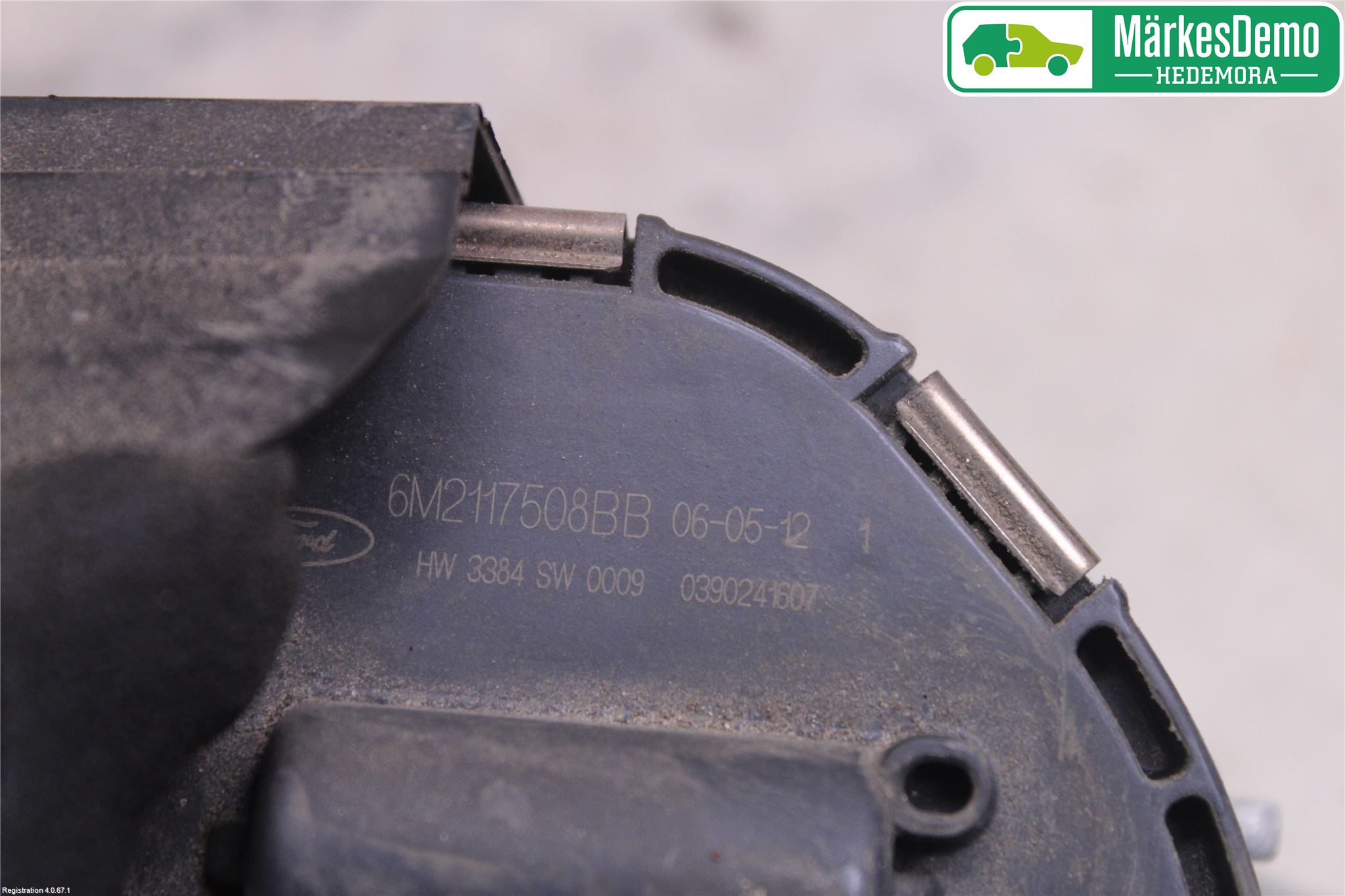 Ford S-MAX 06-15 Viskermotor Frontrute