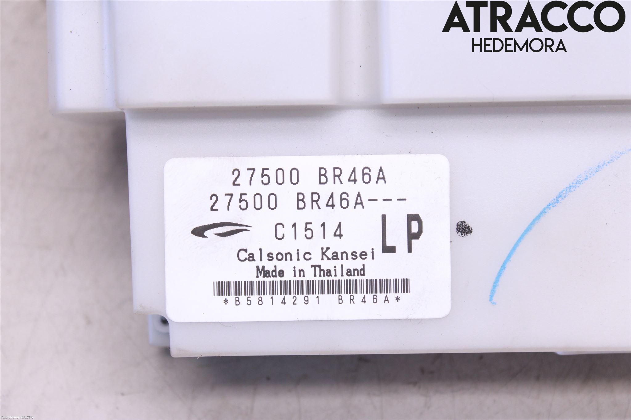 Nissan QASHQAI 10-14 Varme Ac Betjening-Display