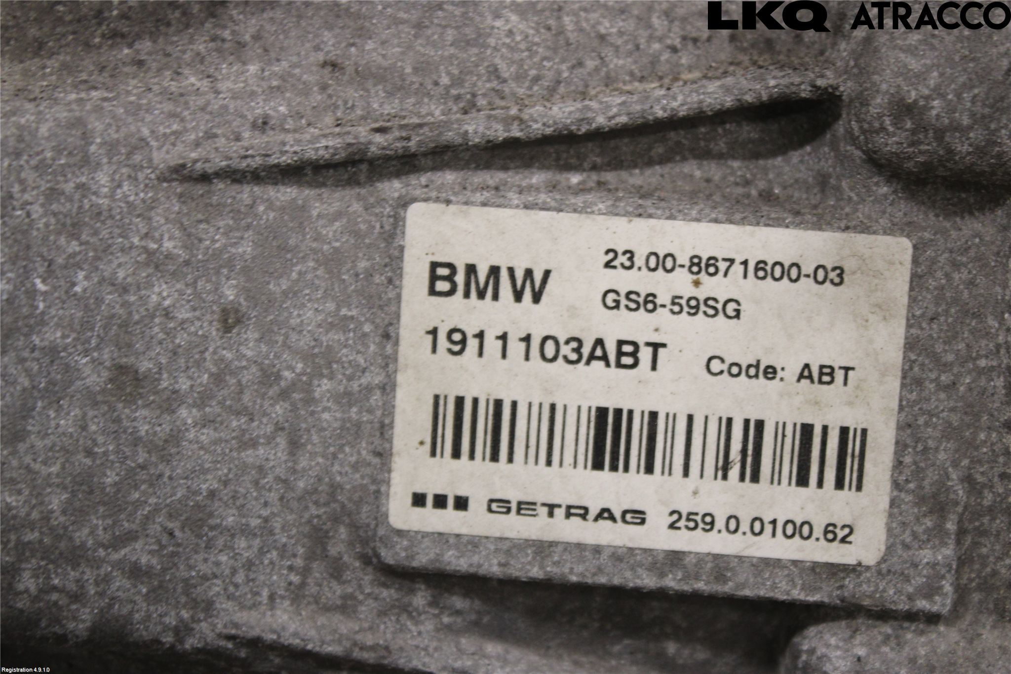 Mini COOPER CLUBMAN F54 16- Gearkasse 6 Trinn