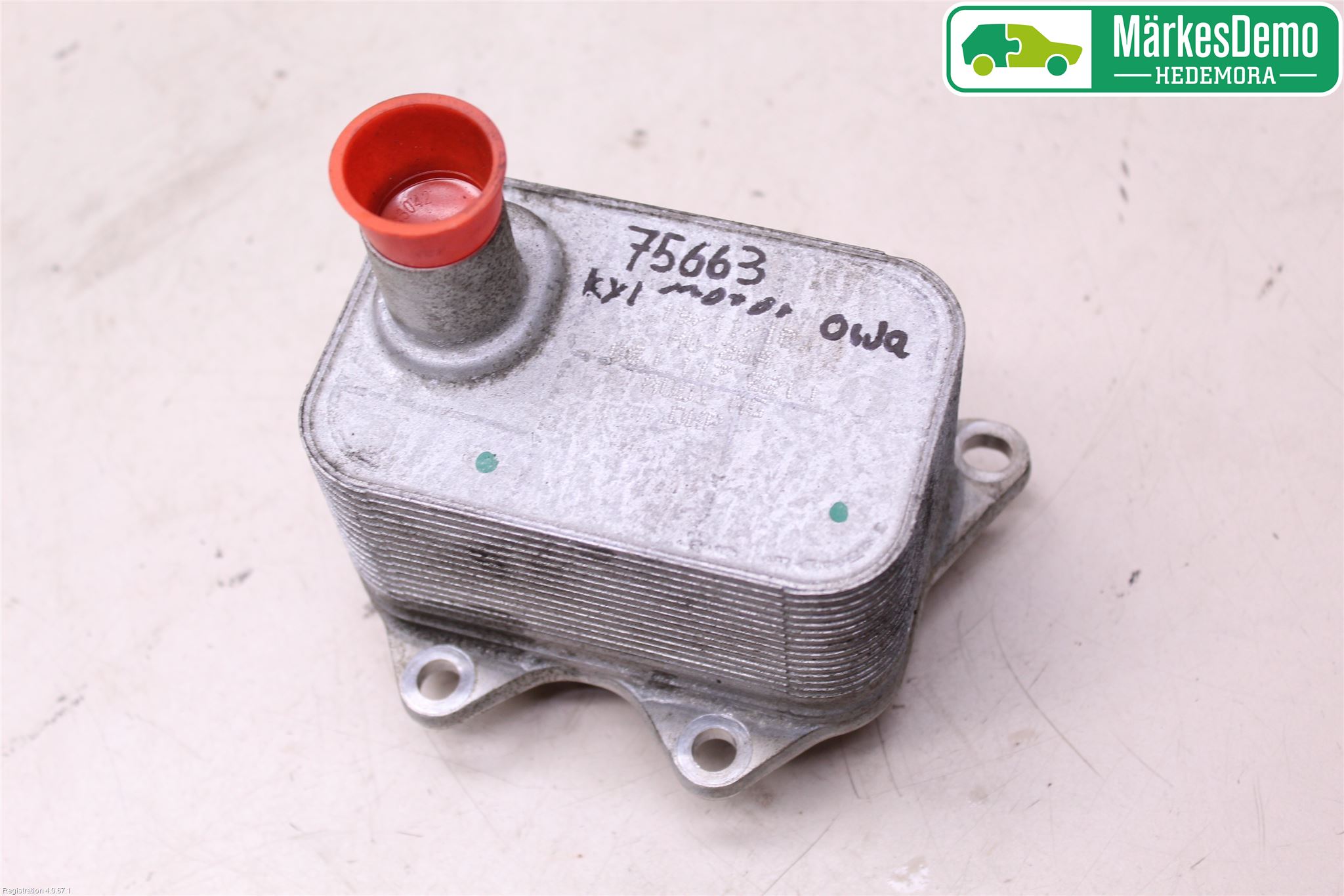 Skoda OCTAVIA (1Z) 05-13 Radiator Oljekjøler Motor