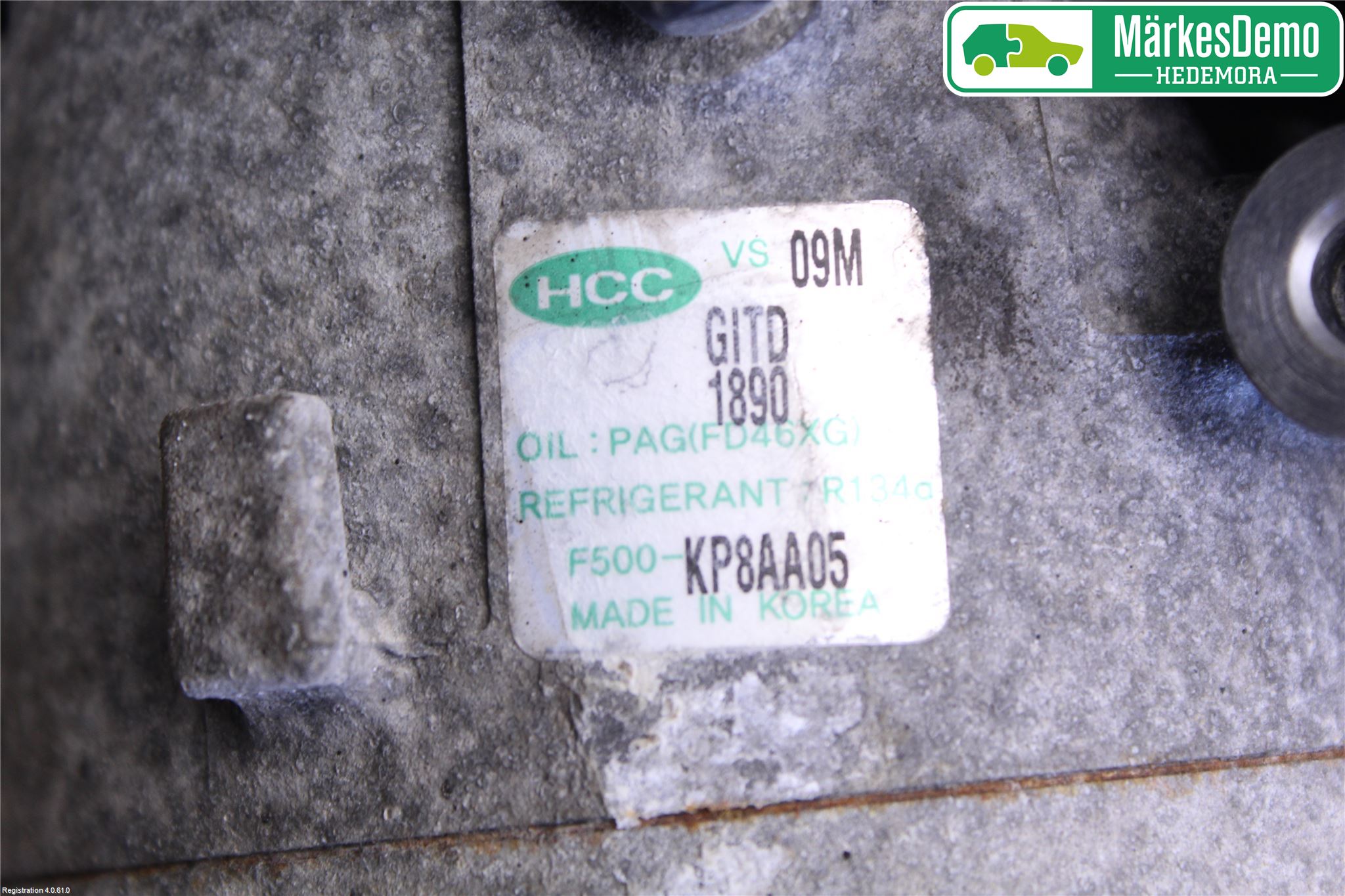 Hyundai i20 PB 09-14 Varme Ac Kompressor