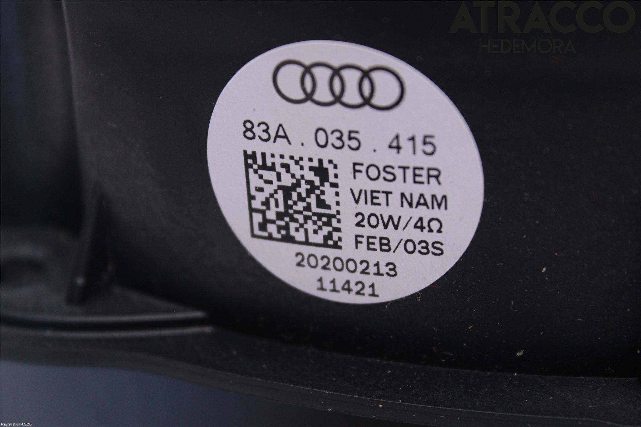 Audi Q2/SQ2 17- Innr Høyttaler