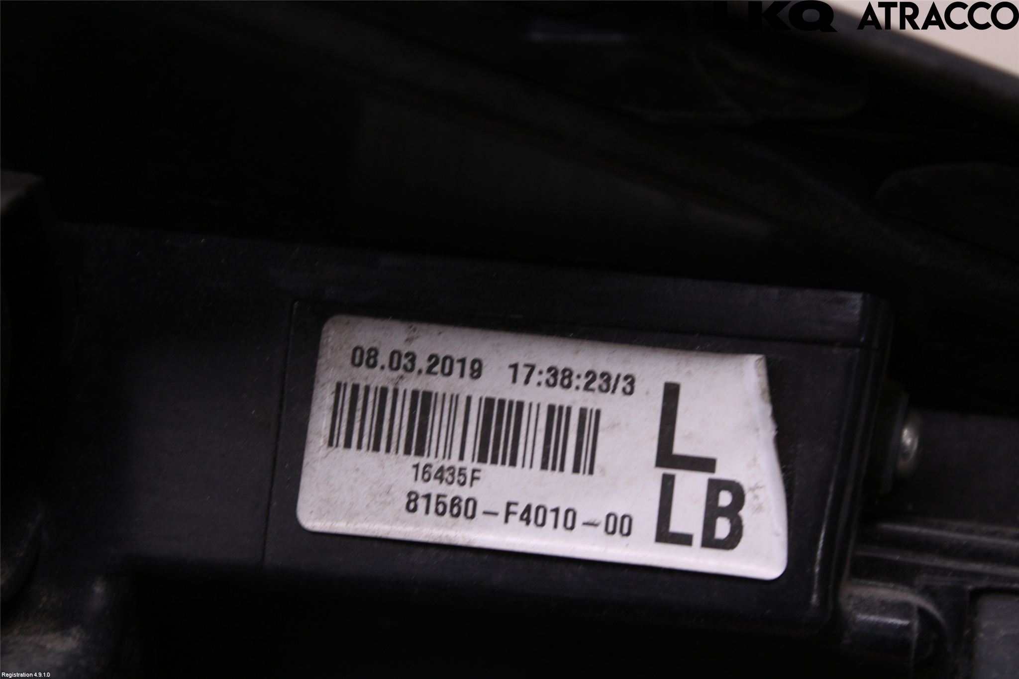 Toyota C-HR 16-23 Baklykt Venstre