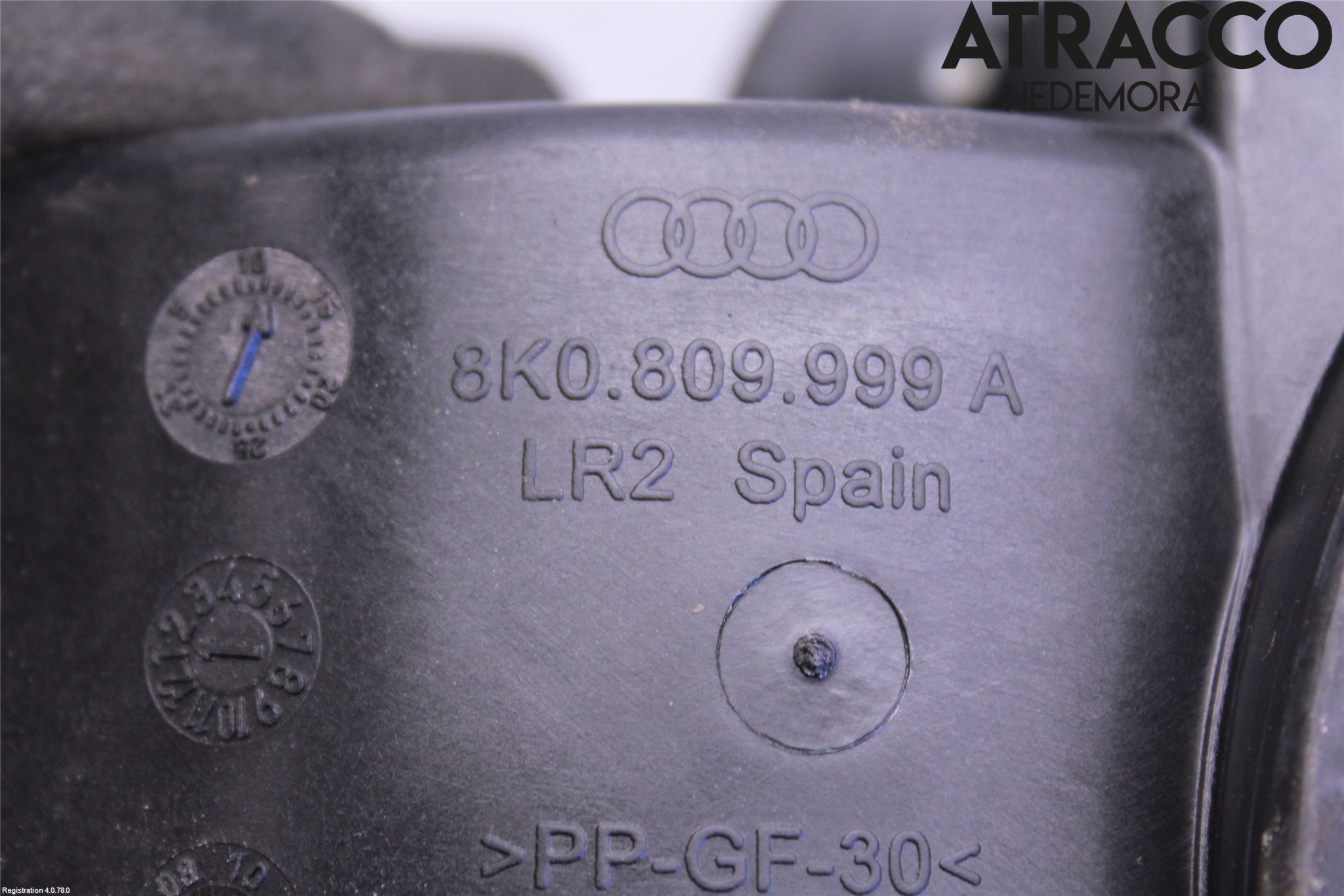 Audi A4/S4 08-11 Drivstoff Tankluke