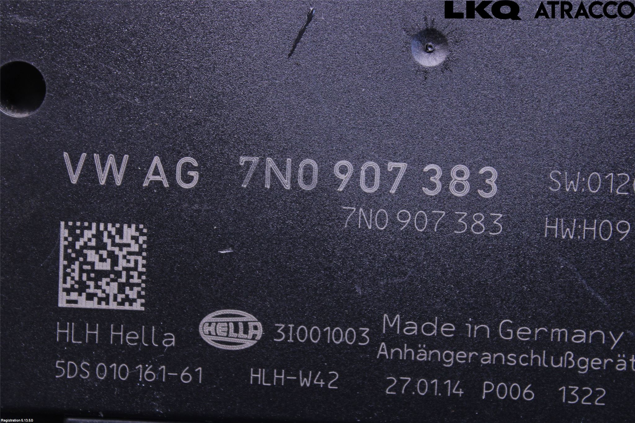 Volkswagen VW PASSAT 11-14 Styreenhet Tilhengerfeste