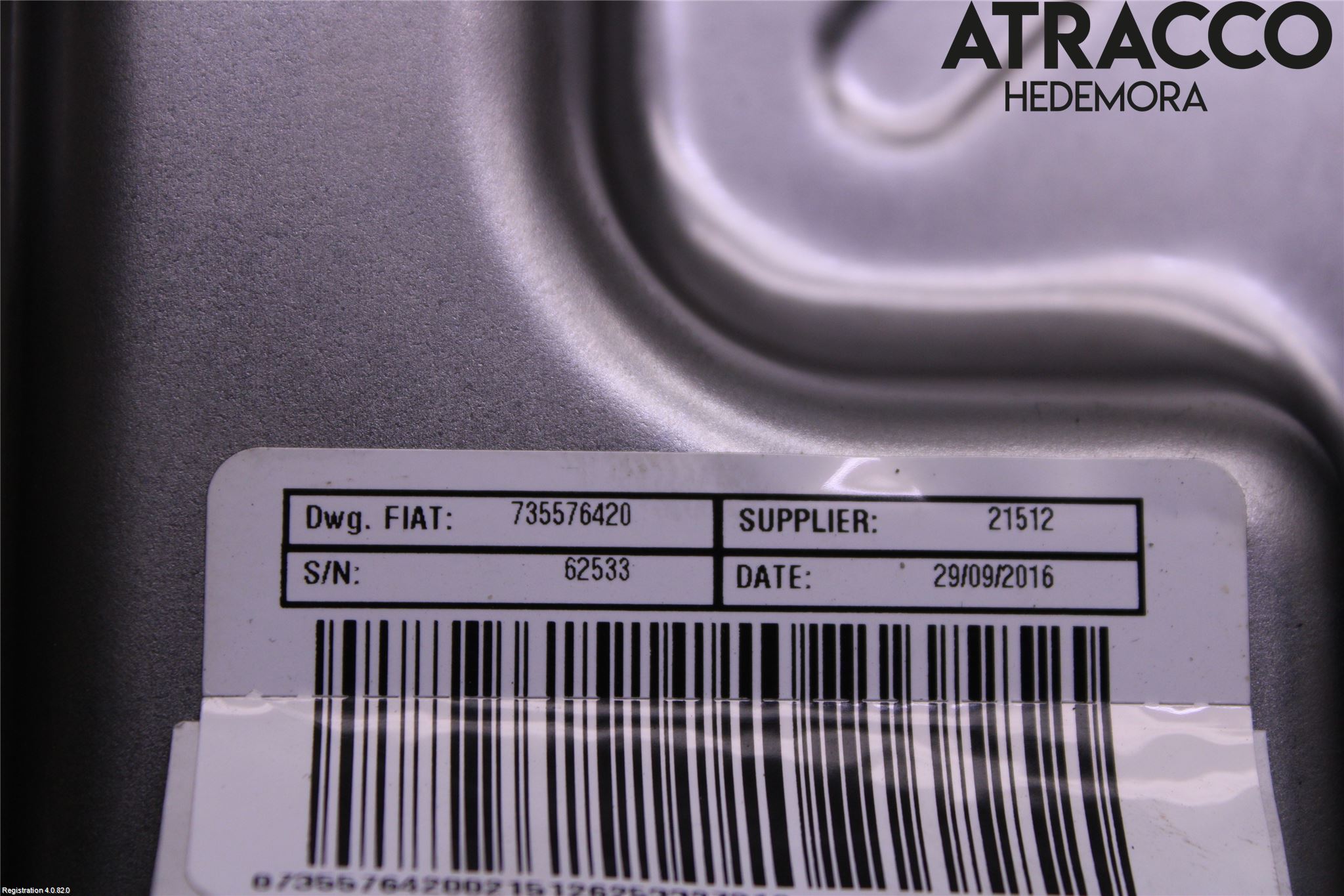 Fiat 500 07- Rattakselaggregat Innebygd Servo