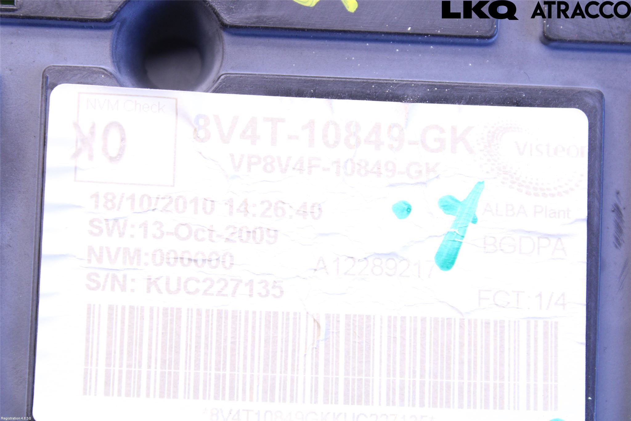Ford KUGA 08-12 Instr Kombinert