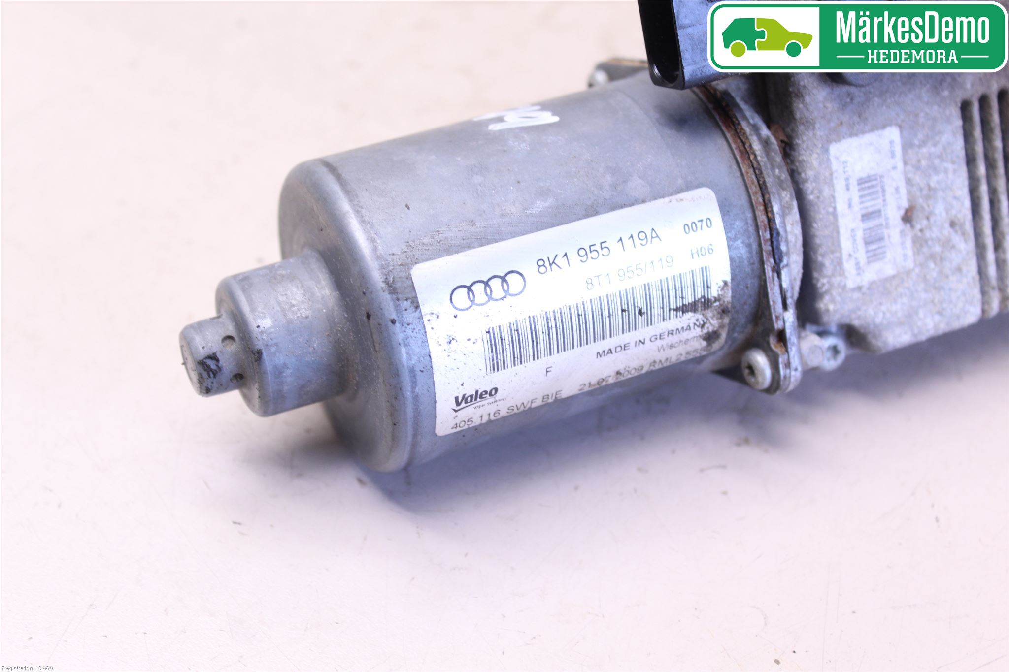 Audi A4/S4 08-11 Viskermotor Frontrute