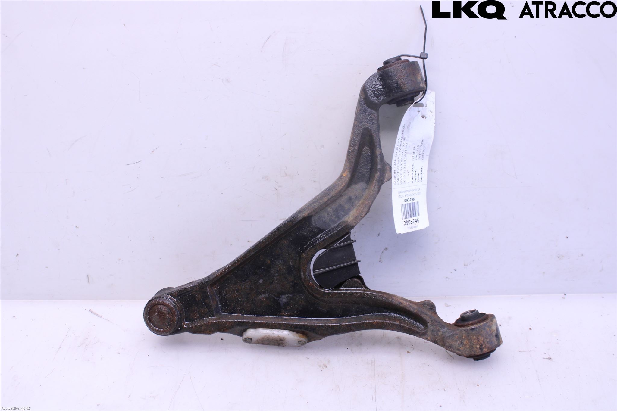 Volvo S70/V70/XC  97-00 Bærearm Foran Venstre Nedre