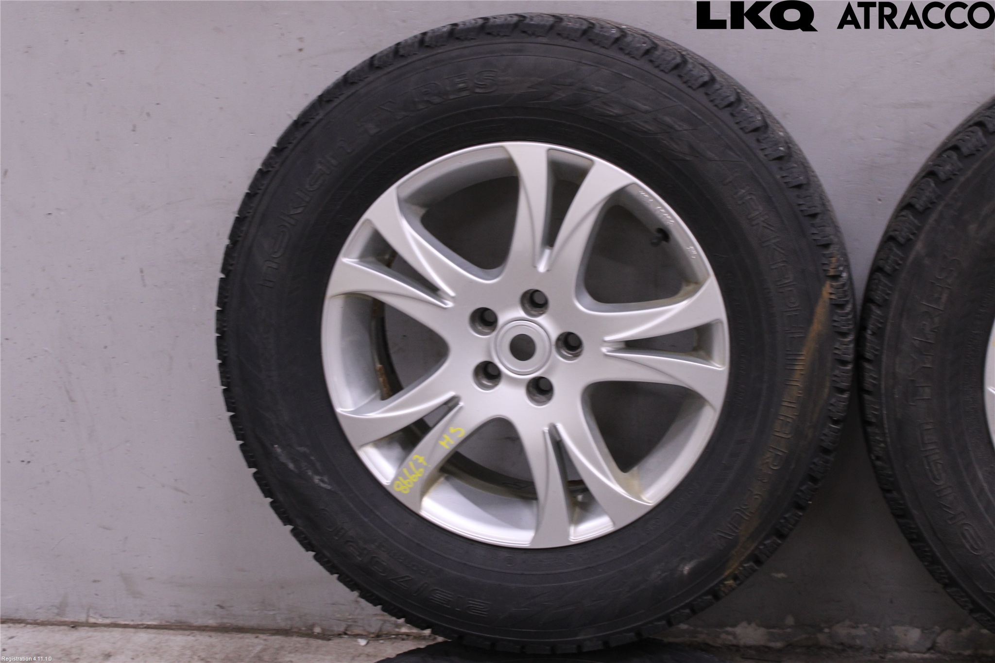 Subaru OUTBACK 10-15 Dekk Vinter På Alu Felg 4Stk