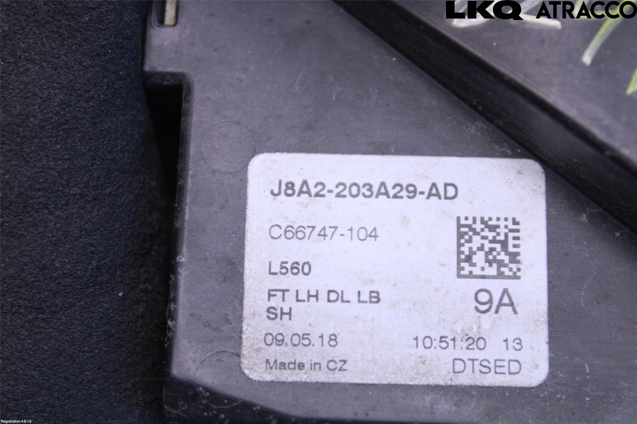 Landrover RANGE ROVER VELAR (L560) 17- Dørlås - Låsekasse
