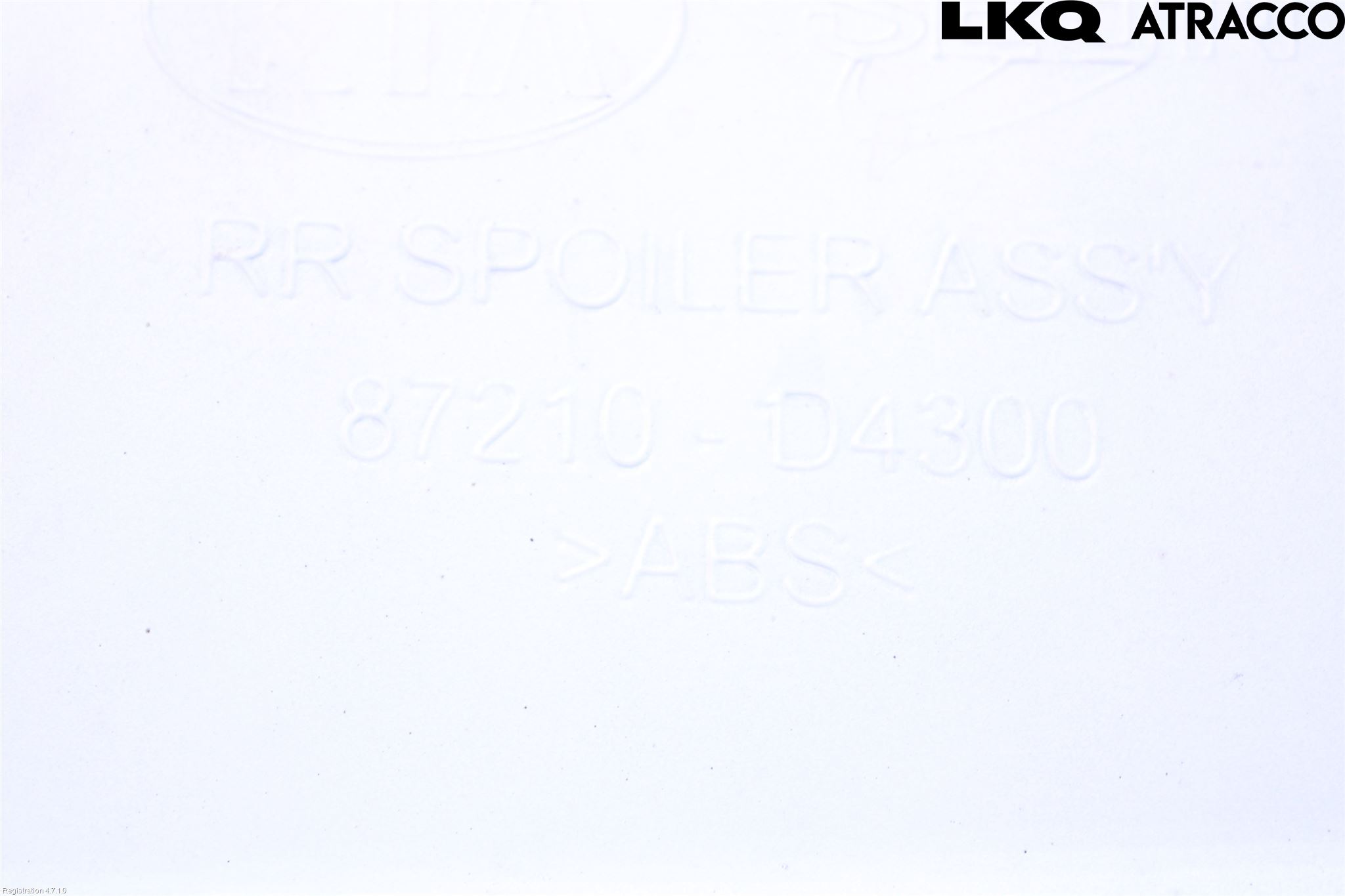 Kia OPTIMA 16-20 Spoiler Bakluke