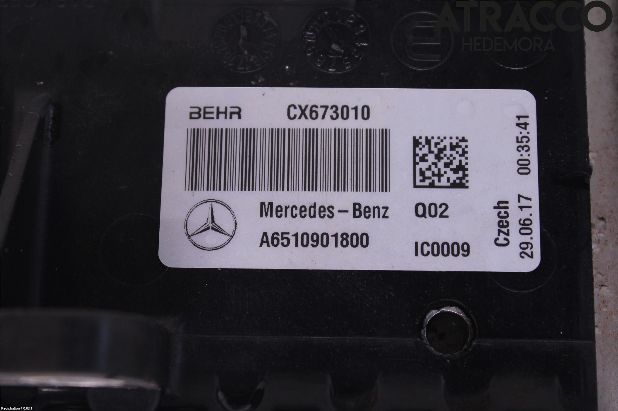 Mercedes-Benz MB C-KLASS (W205) 14-21 Intercooler Radiator